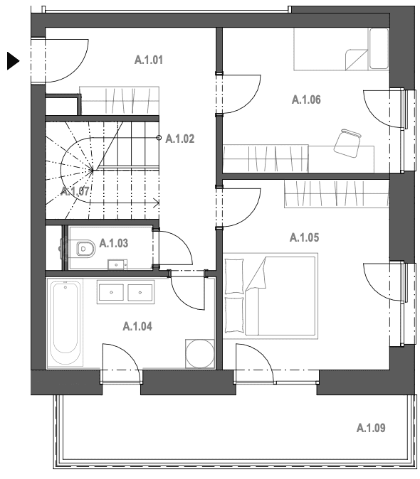 Rezidencia Suchý Vrch - 301 - Pôdorys