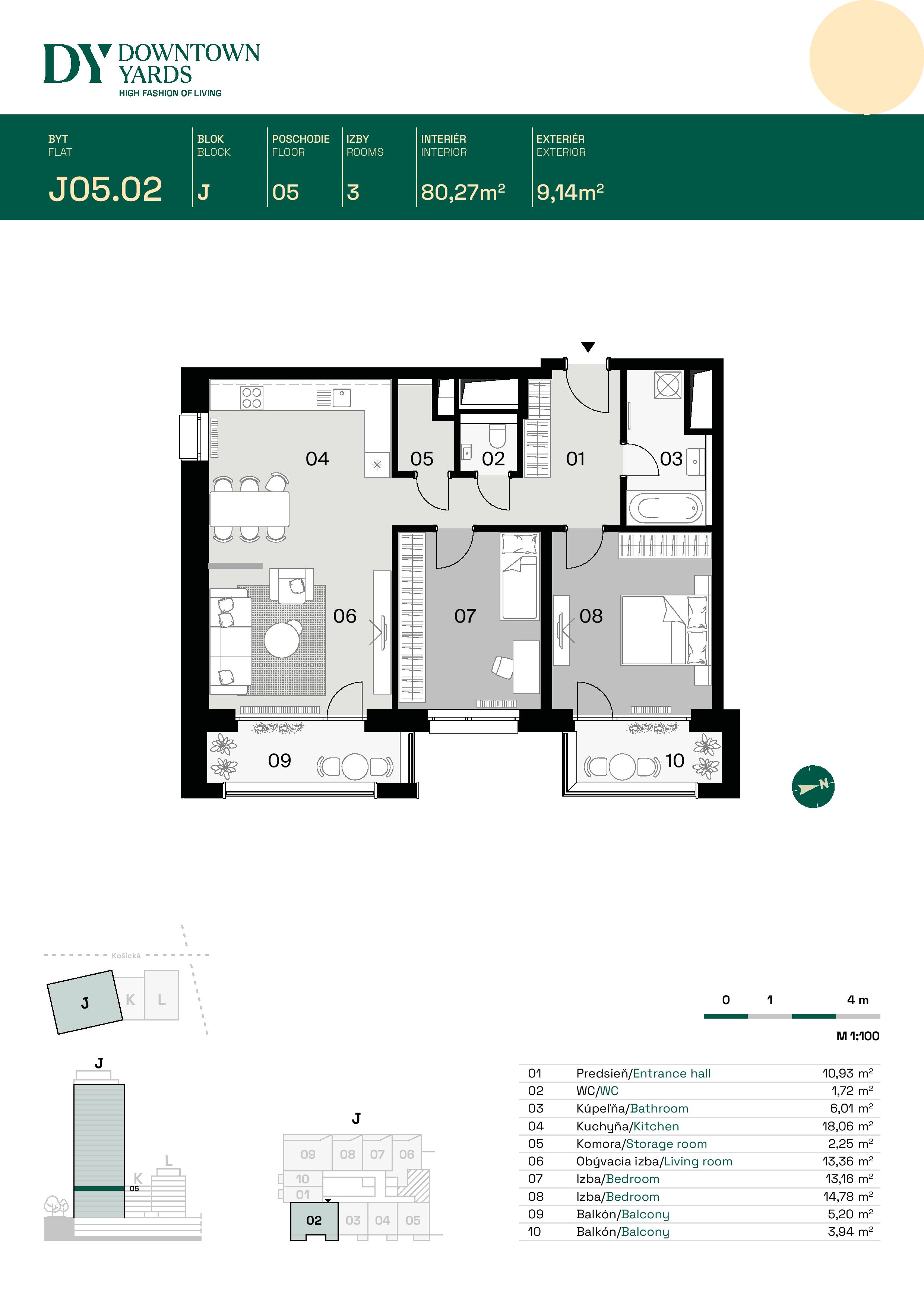 Downtown Yards - J05.02 - Pôdorys