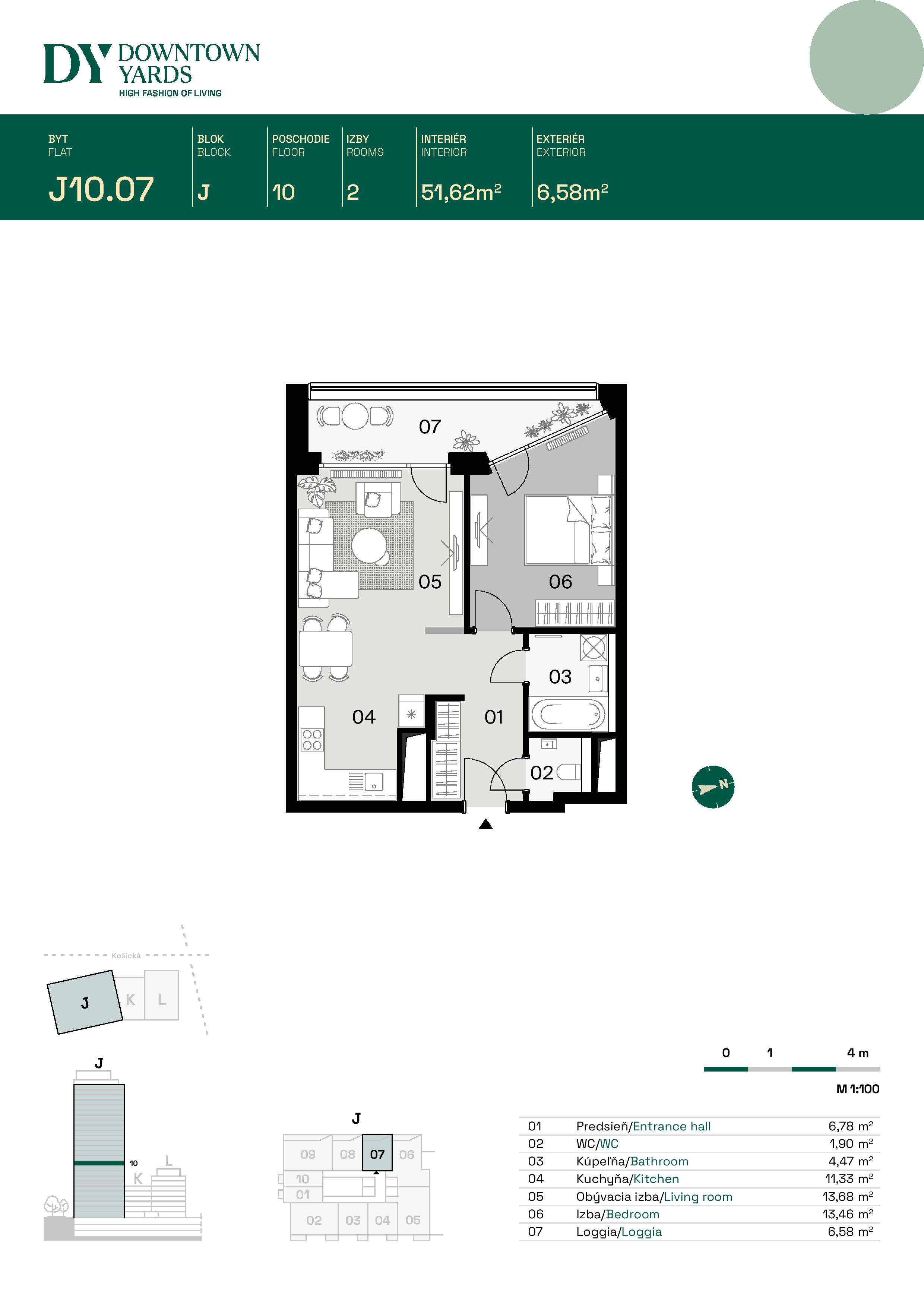 Downtown Yards - J10.07 - Pôdorys