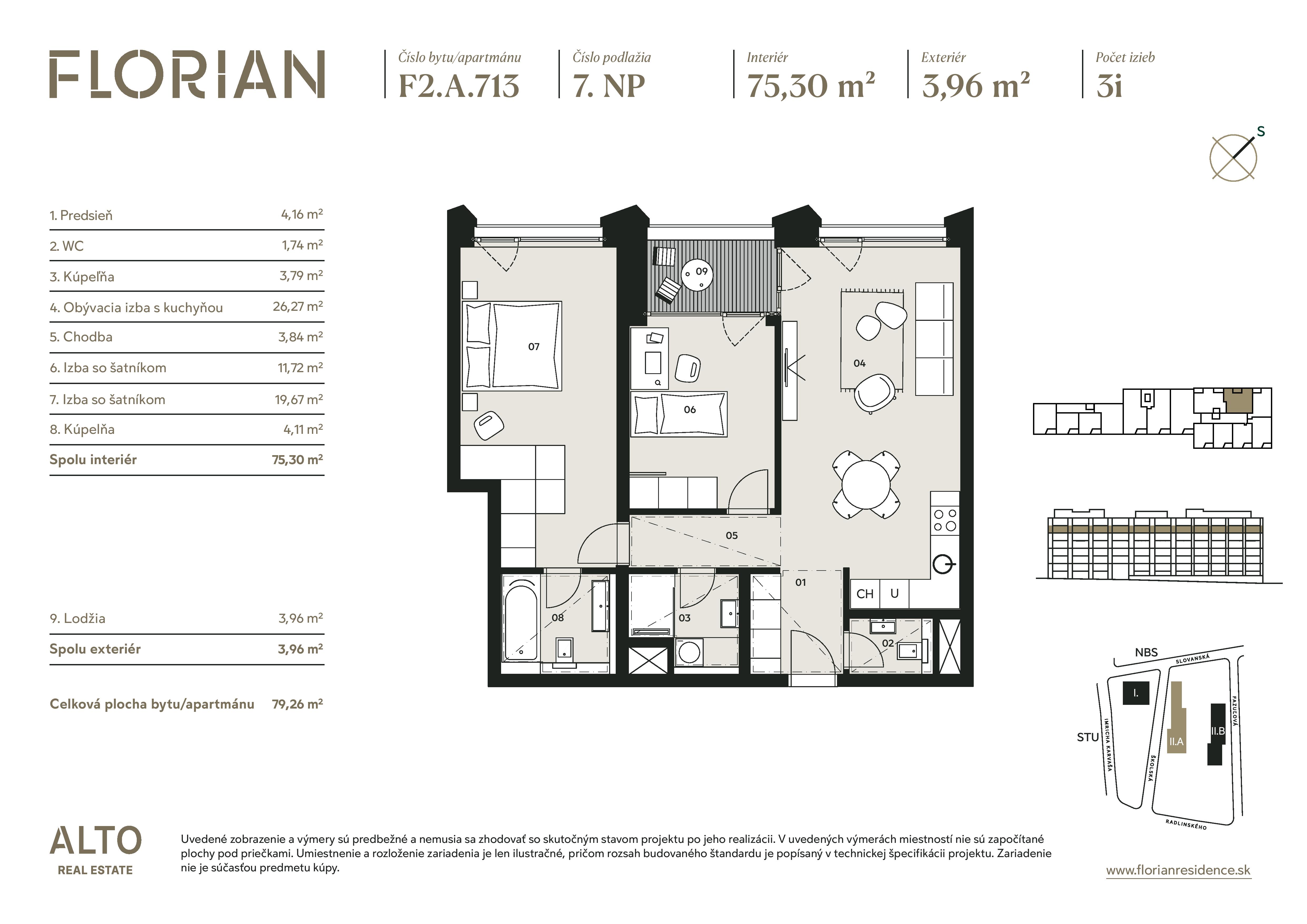 Florian - F2.A.713 - Pôdorys