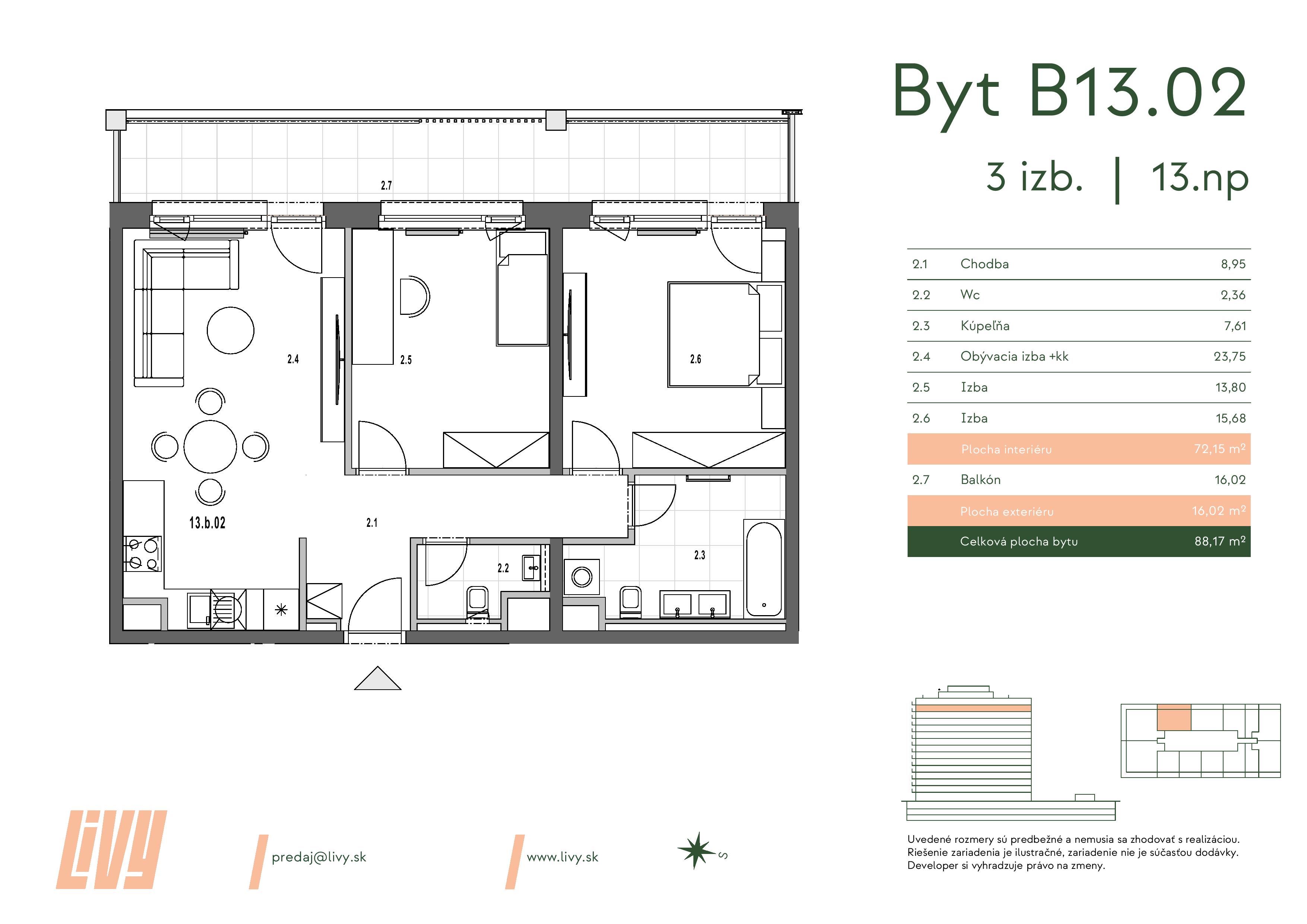 LiVY - 13.b.02 - Pôdorys