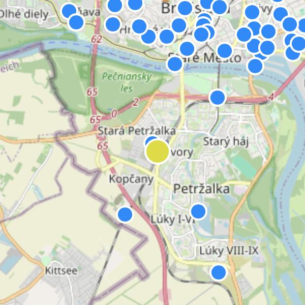 Matadorka Living - map