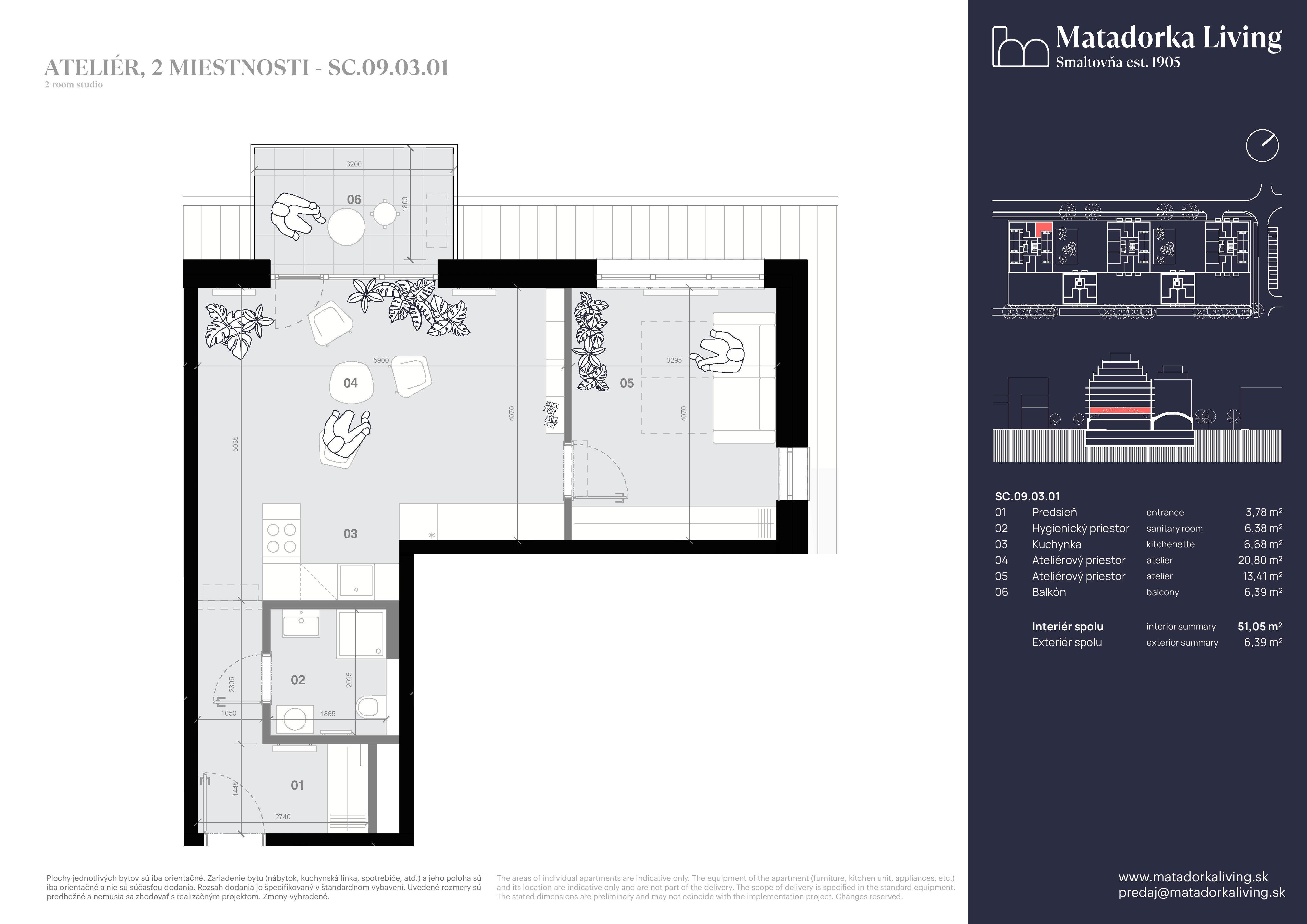 Matadorka Living - SC-09-03-01 - Pôdorys
