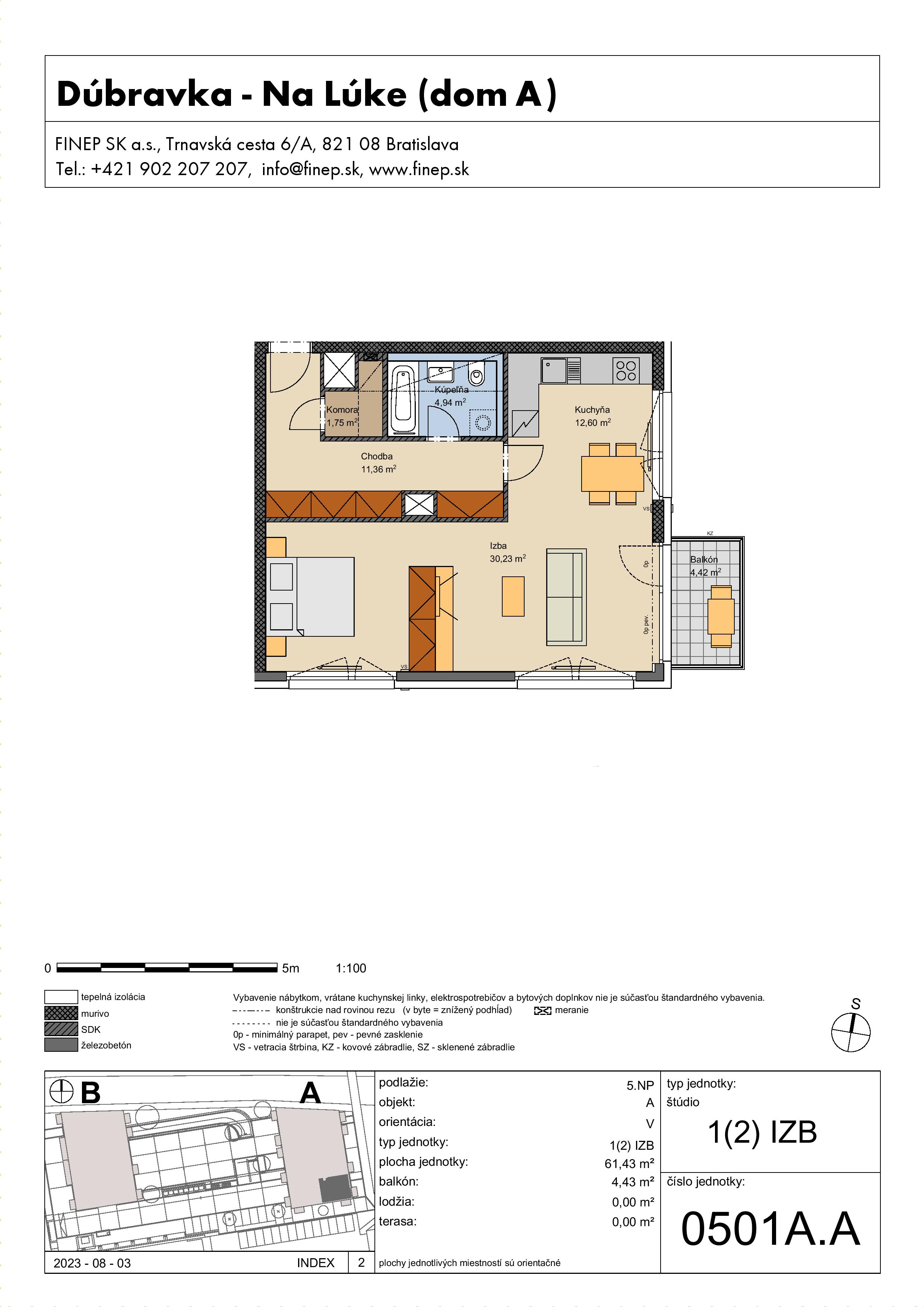 Na Lúke - 0501A.A - Pôdorys