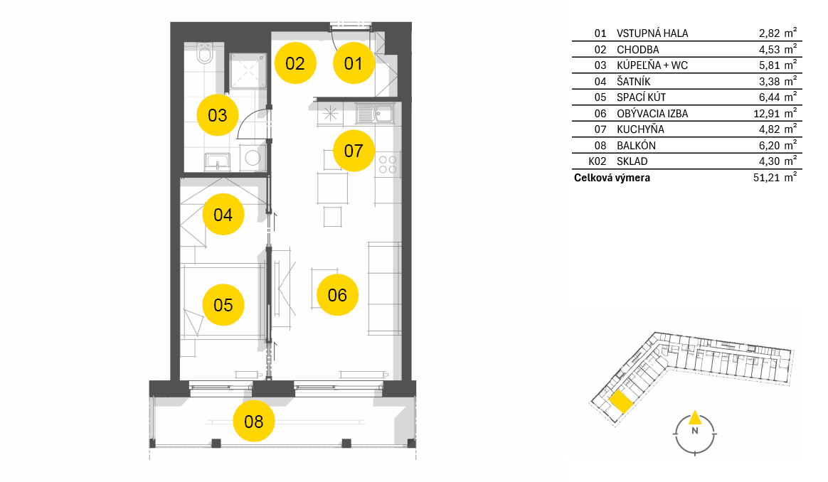 Nový Ružinov - C1.6.02 - Pôdorys