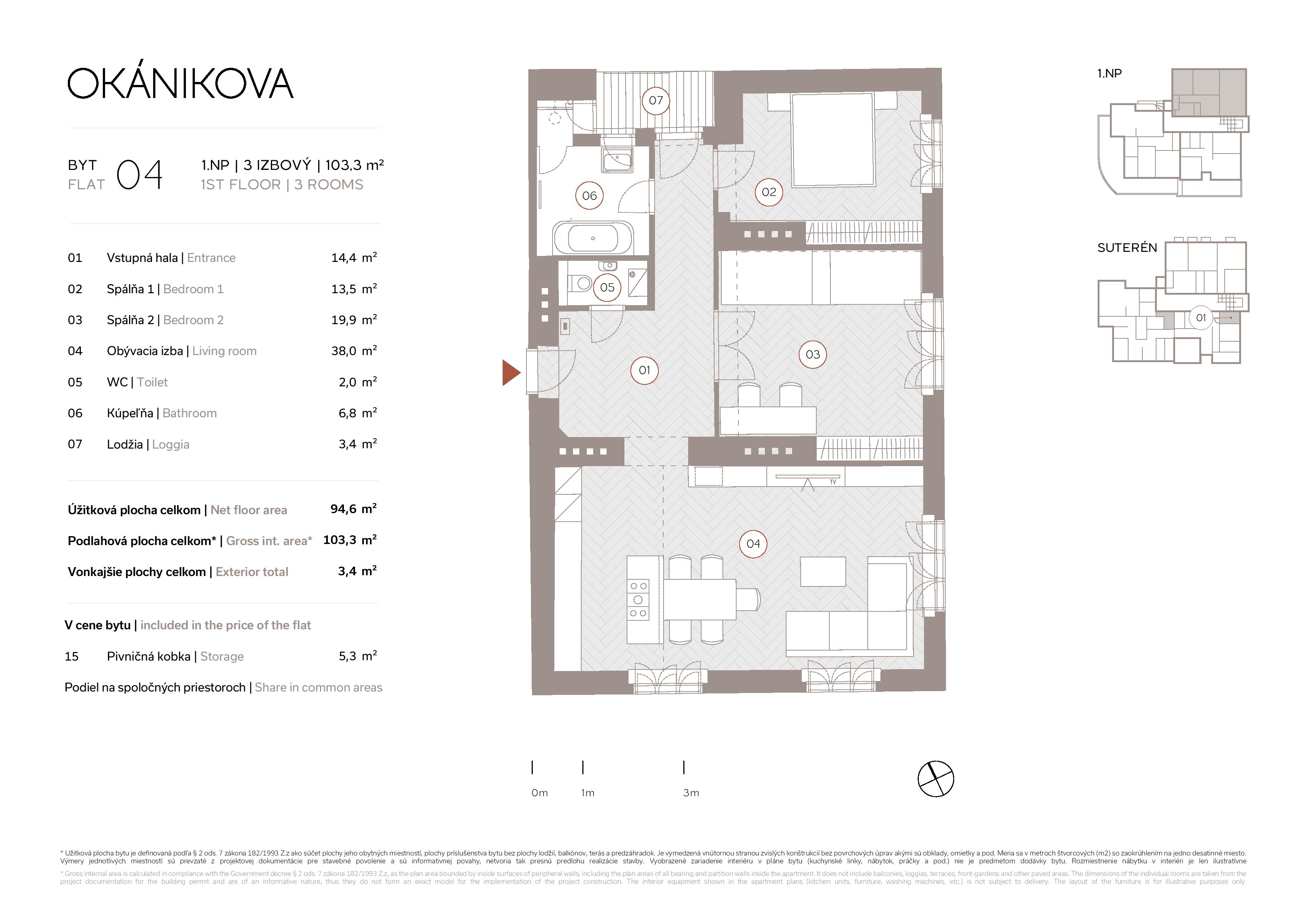 Okánikova - 04 - Pôdorys