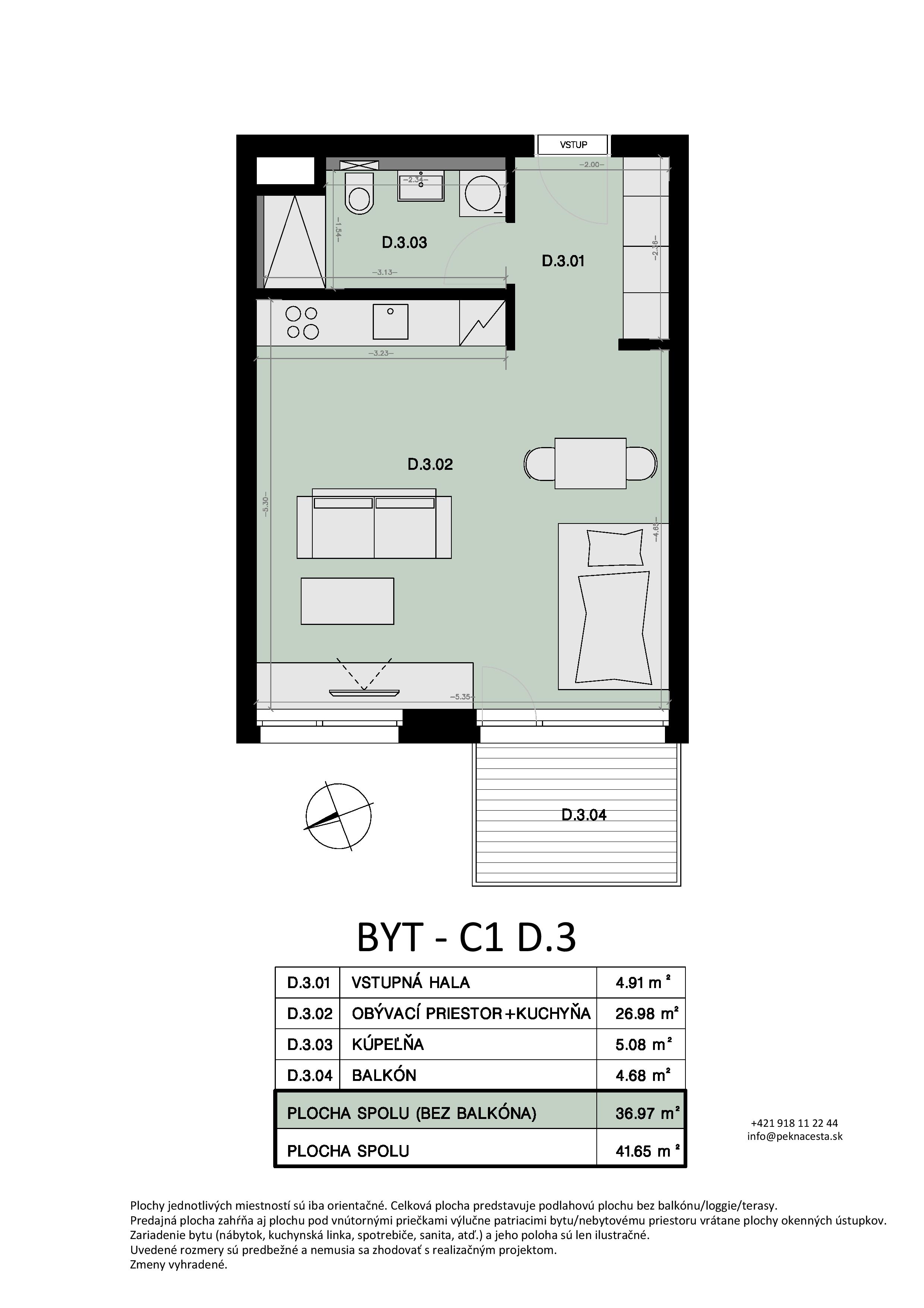 Pekná cesta - D.3 - Pôdorys