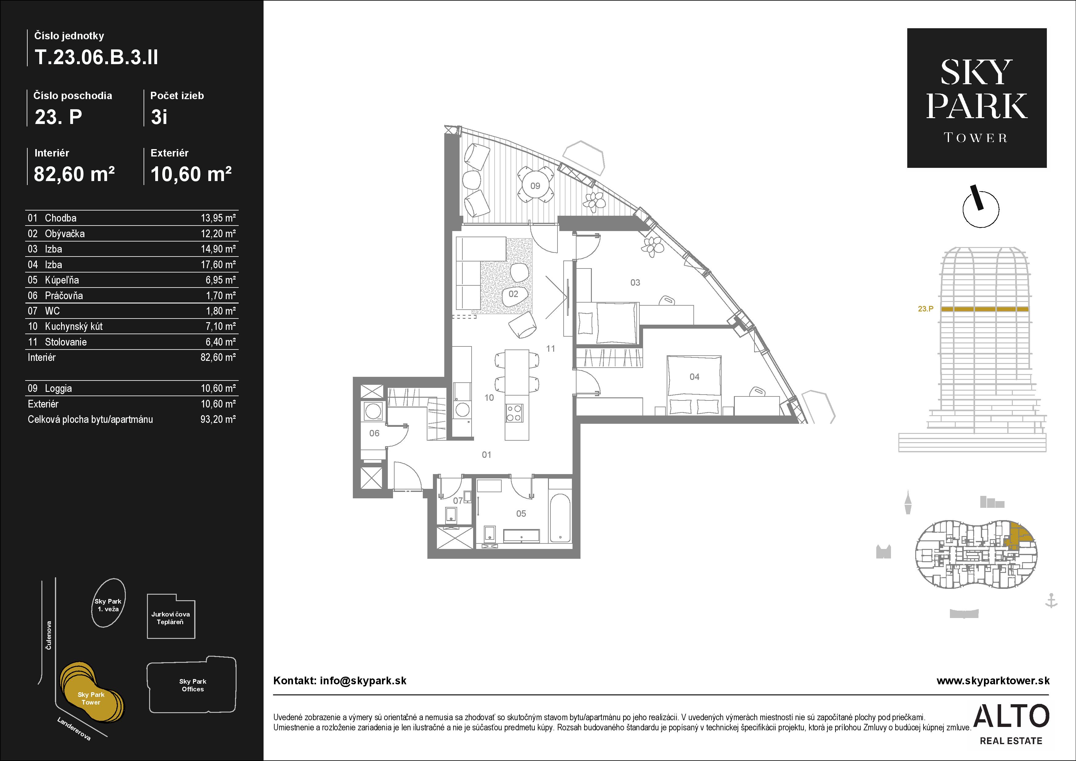 Sky Park - T.23.06 - Pôdorys
