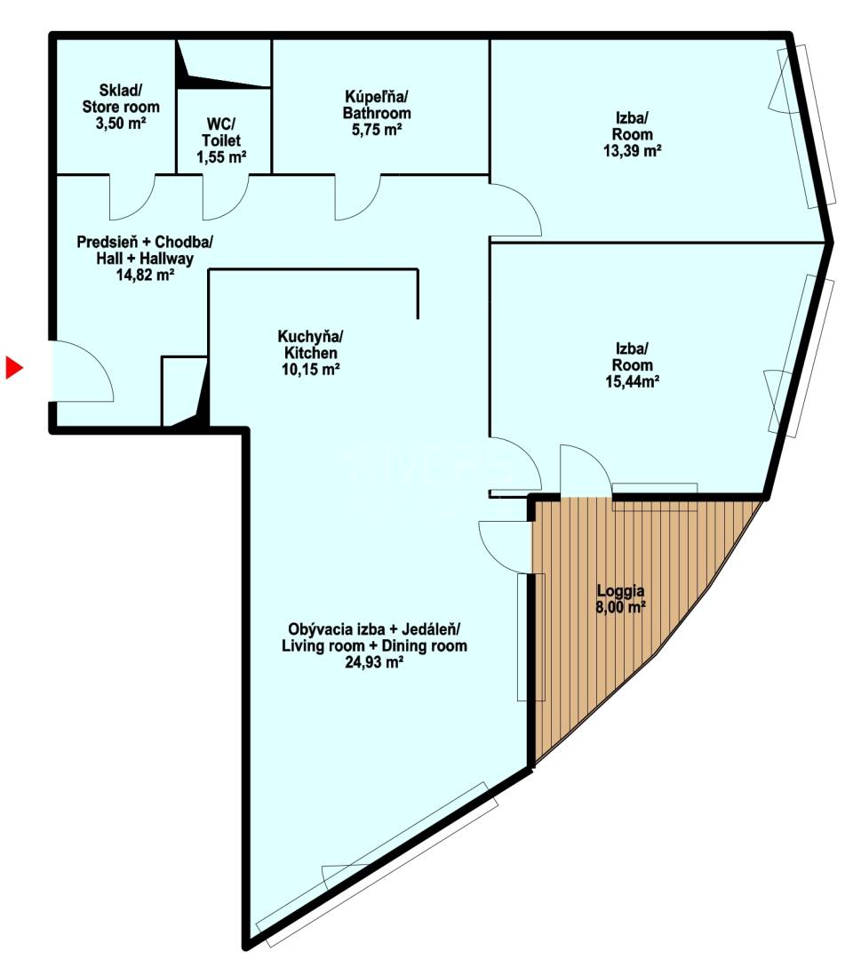 Sky Park - 968520 - Pôdorys