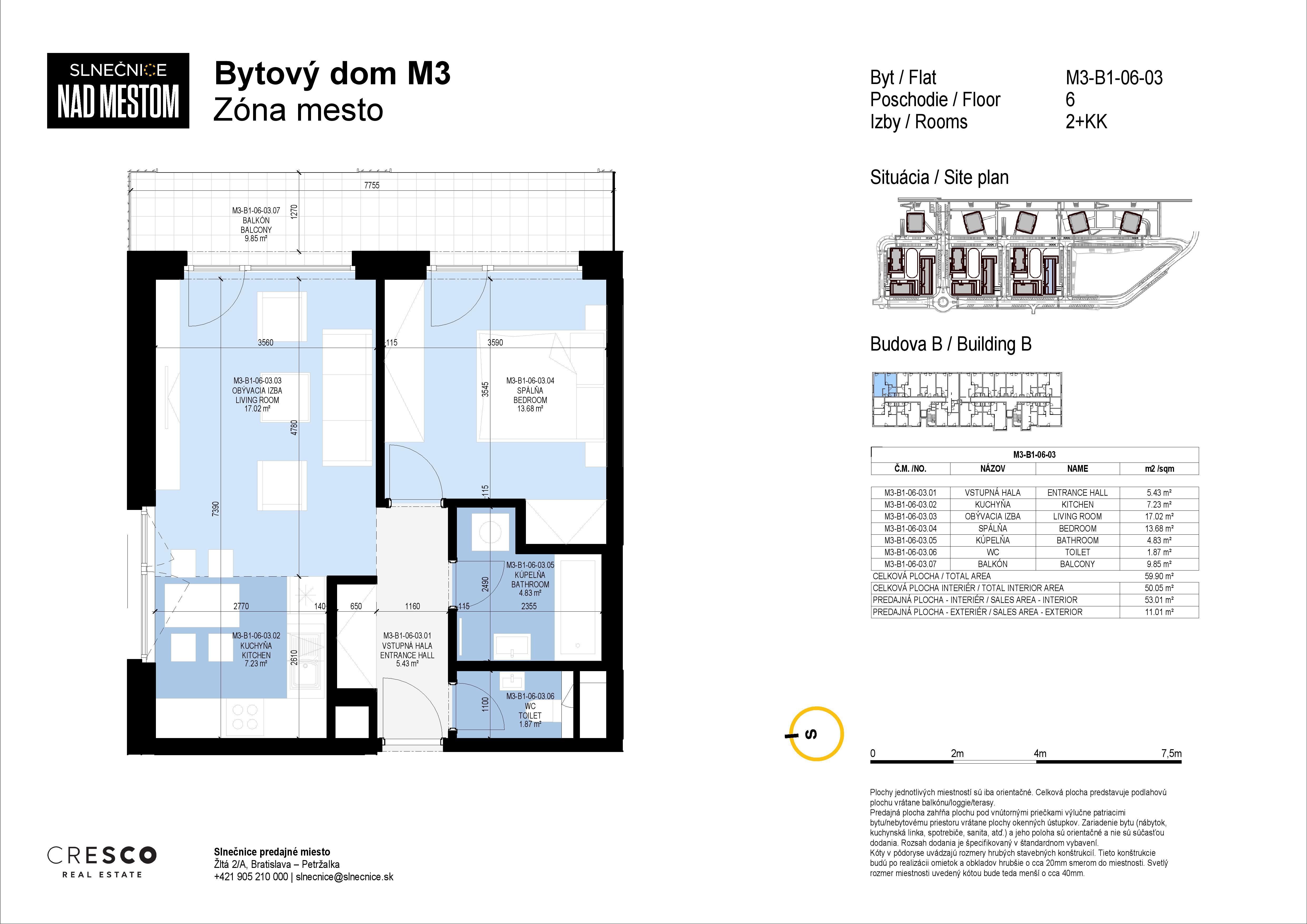 Slnečnice - M3-B1-06-03 - Pôdorys