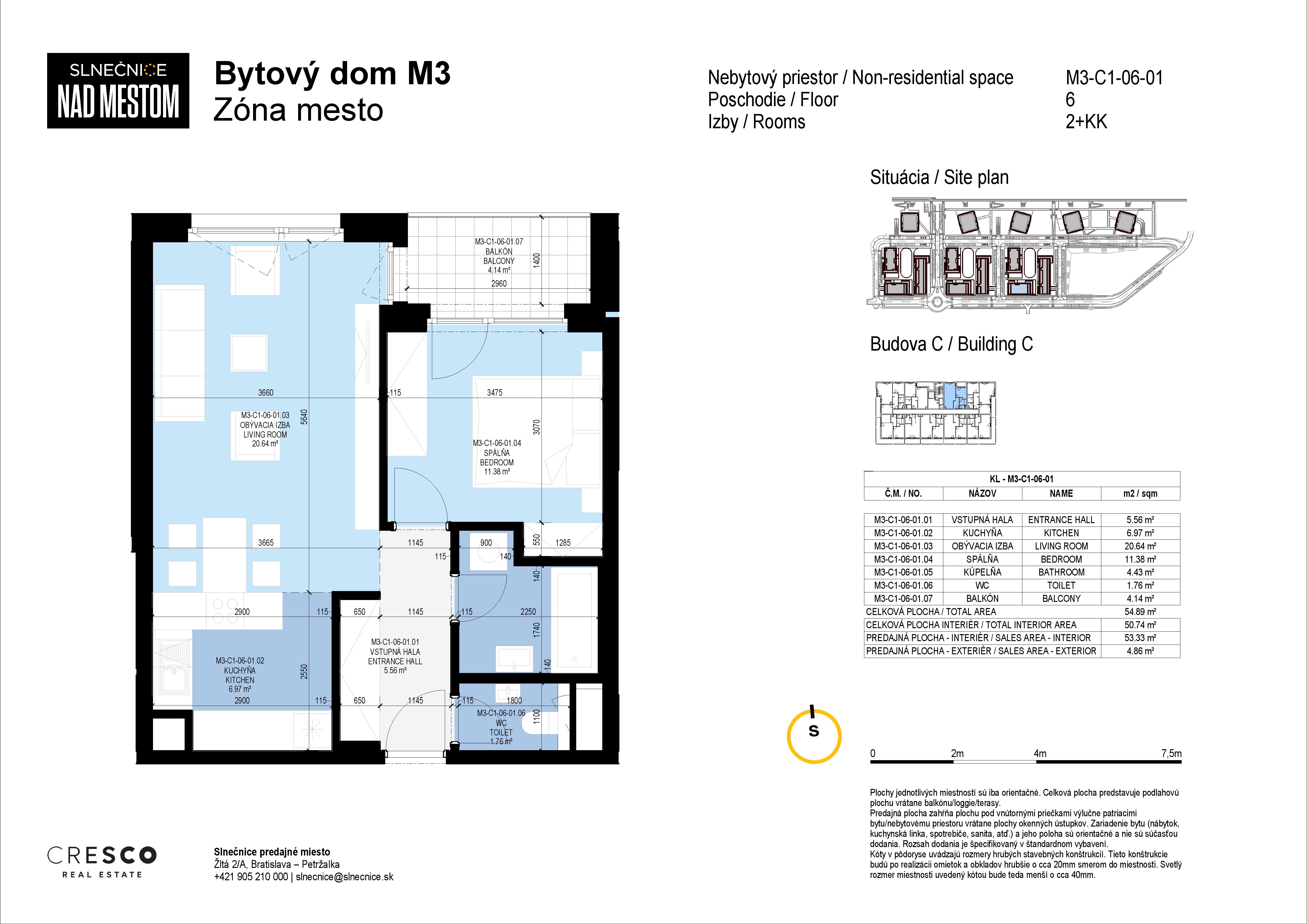 Slnečnice - M3-C1-06-01 - Pôdorys