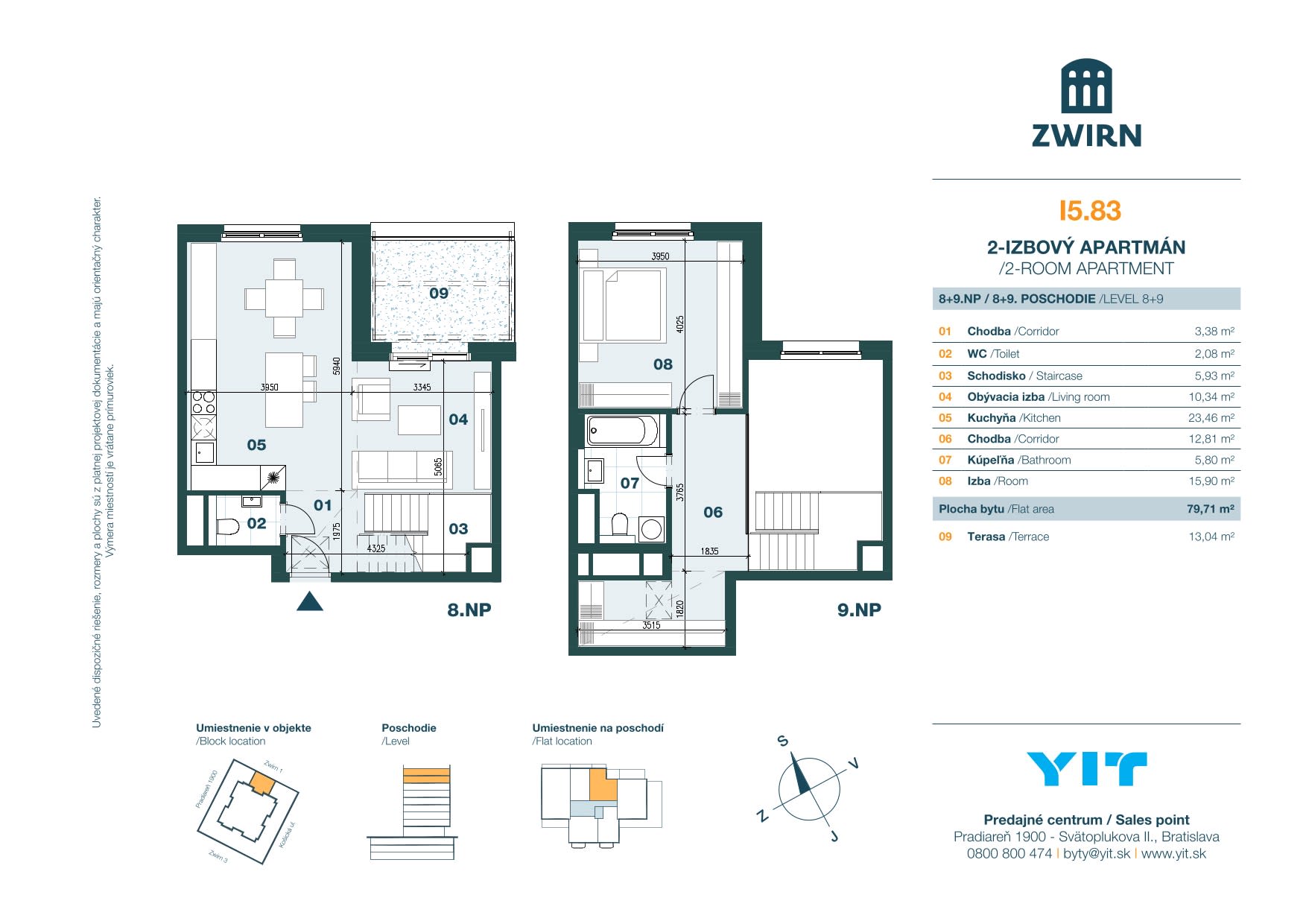 ZWIRN - I5.83 - Pôdorys