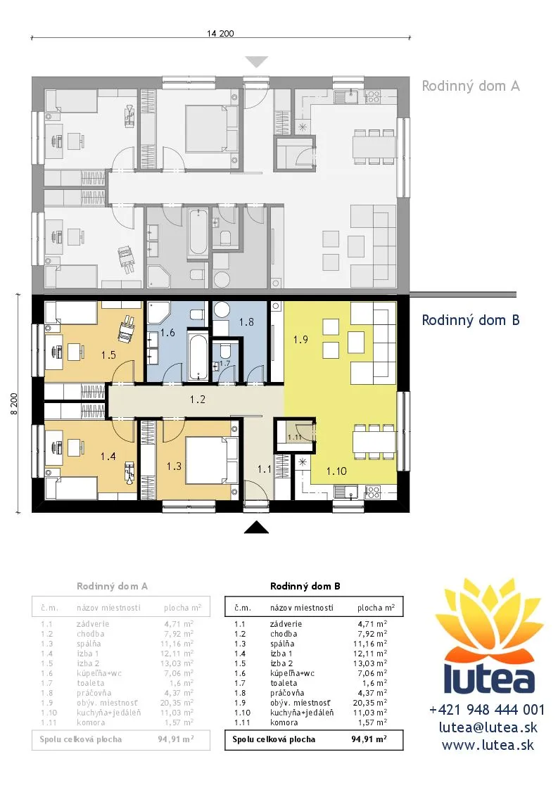 Lutea - 38 - Pôdorys