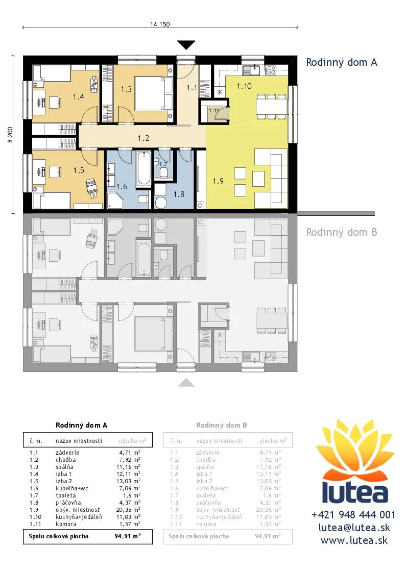 Lutea - 48 - Pôdorys