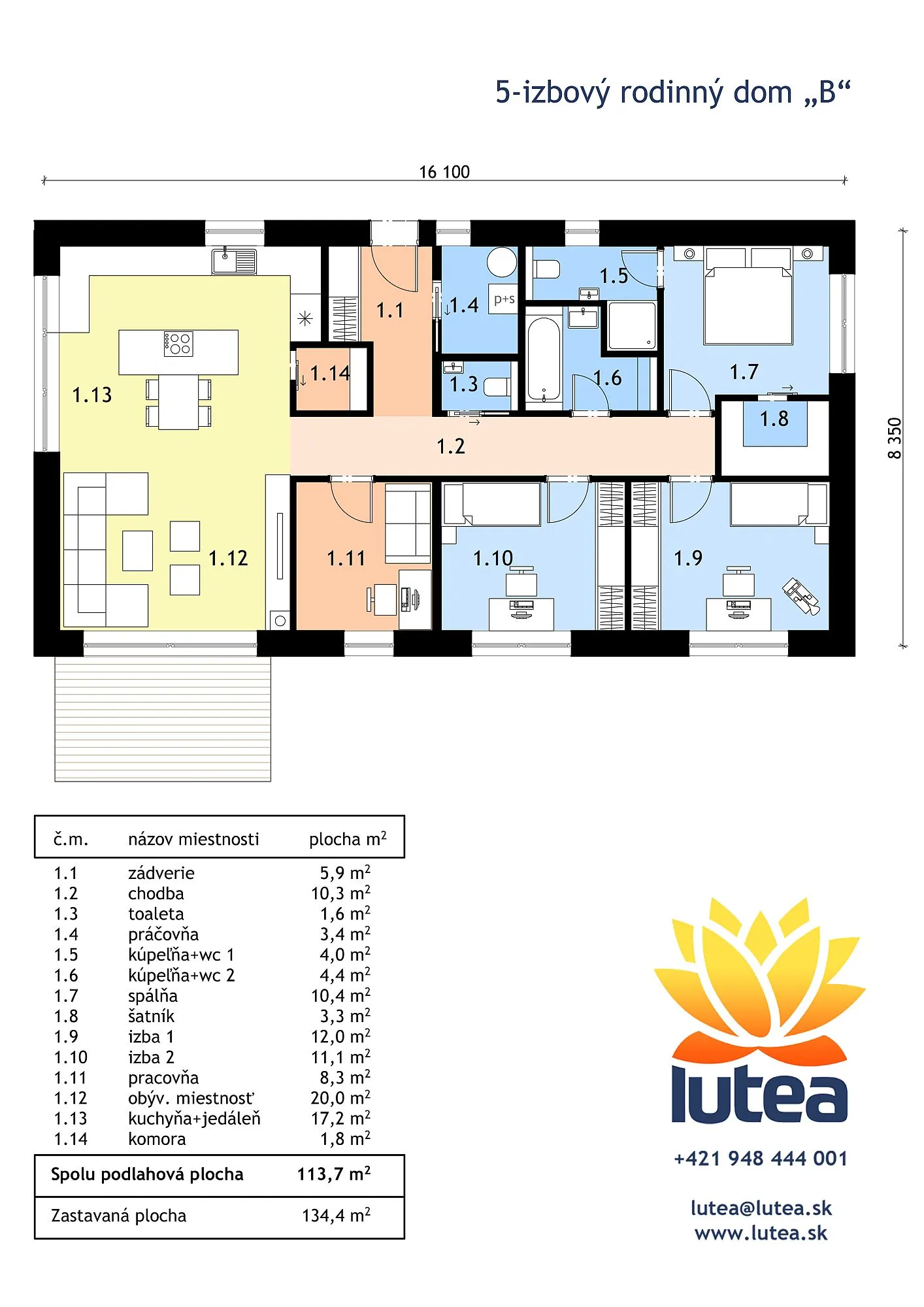 Lutea - 53 - Pôdorys