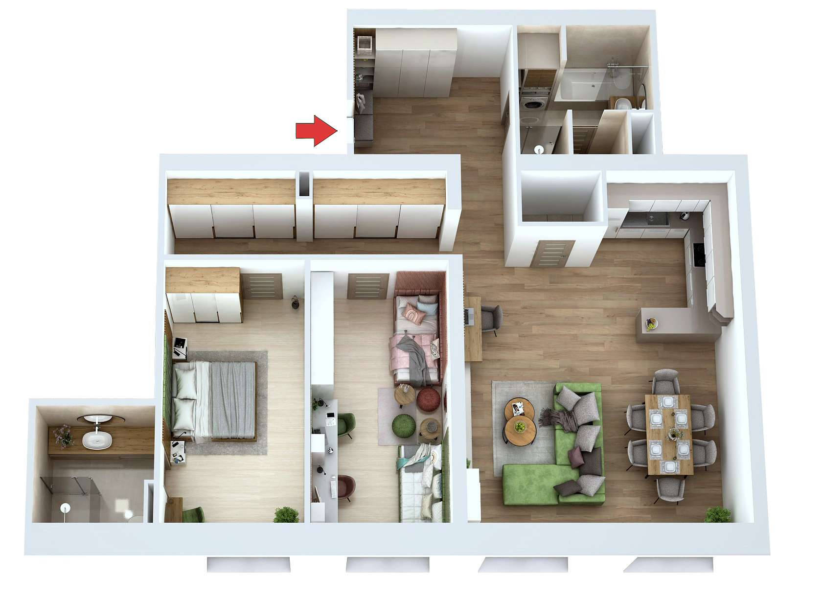 Soho Park - A4 - Pôdorys