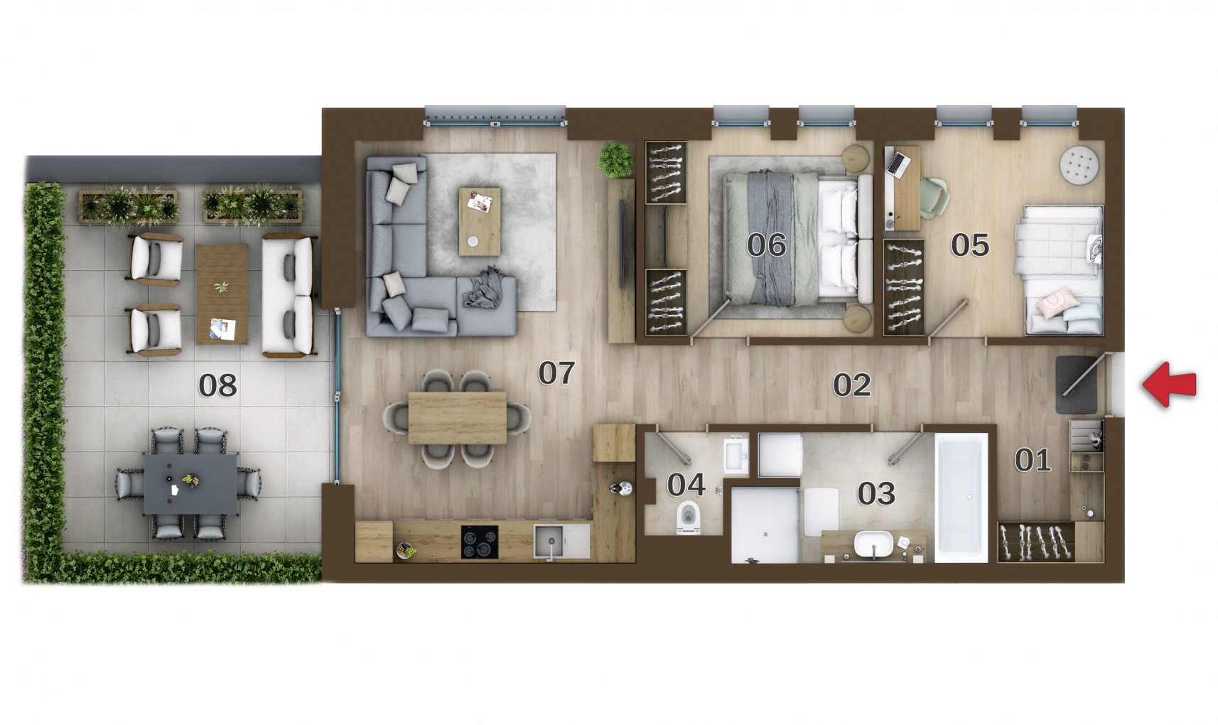 Viva Park - A1 - Pôdorys