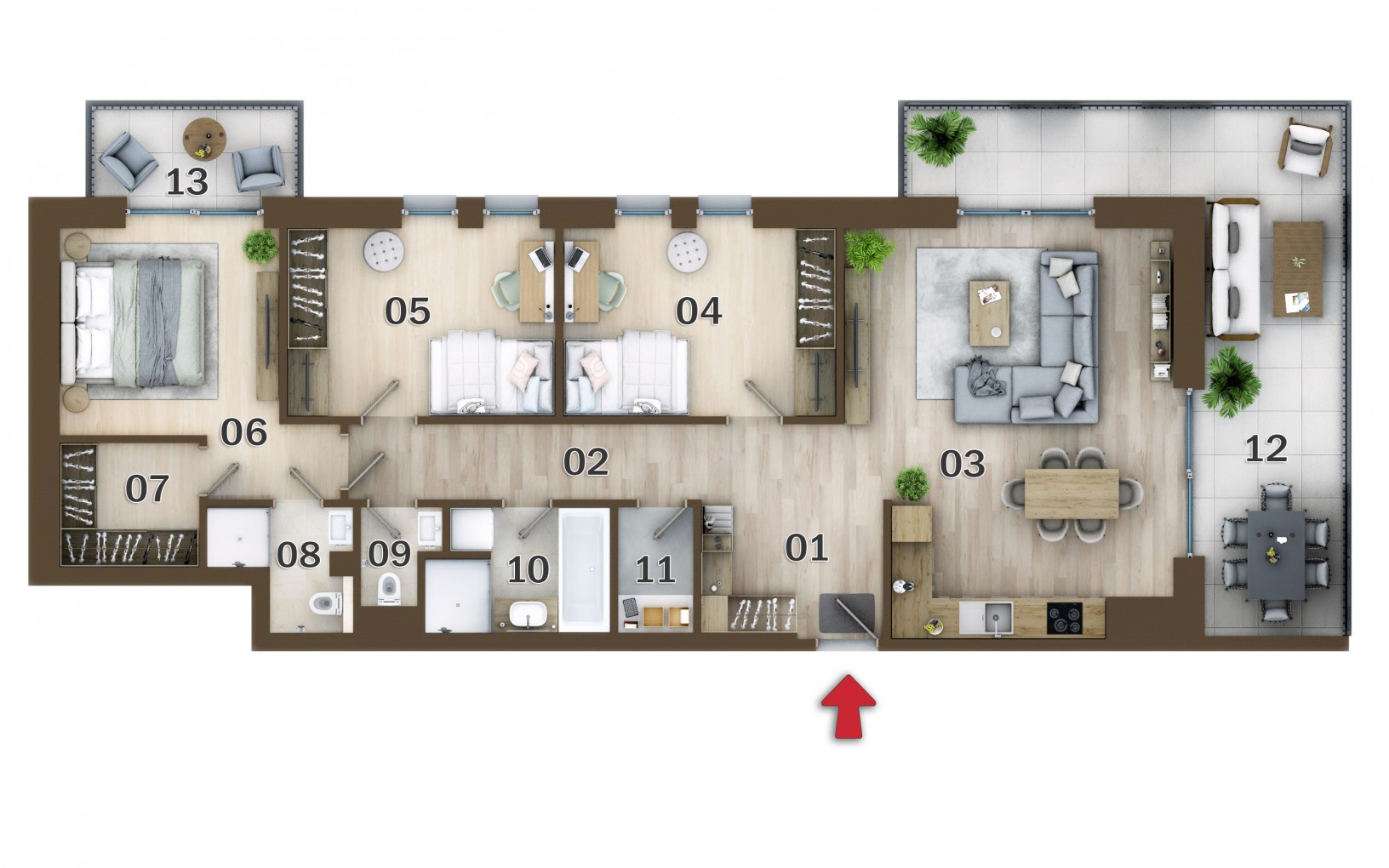 Viva Park - A4 - Pôdorys