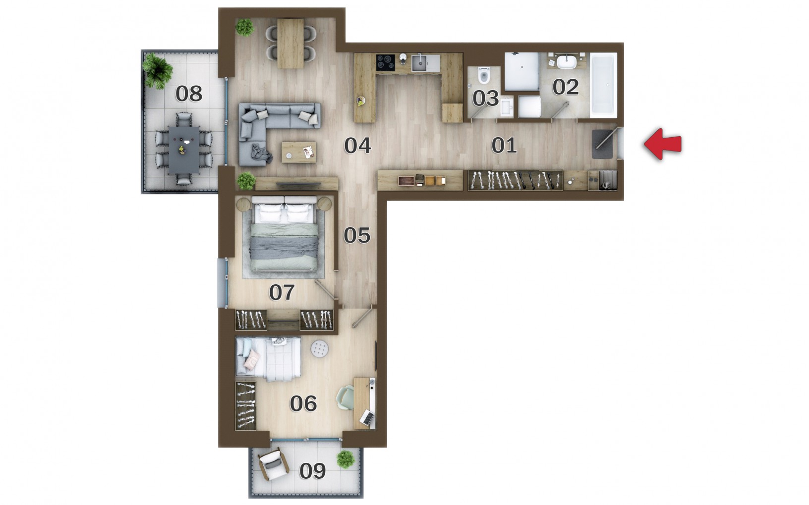 Viva Park - A5 - Pôdorys