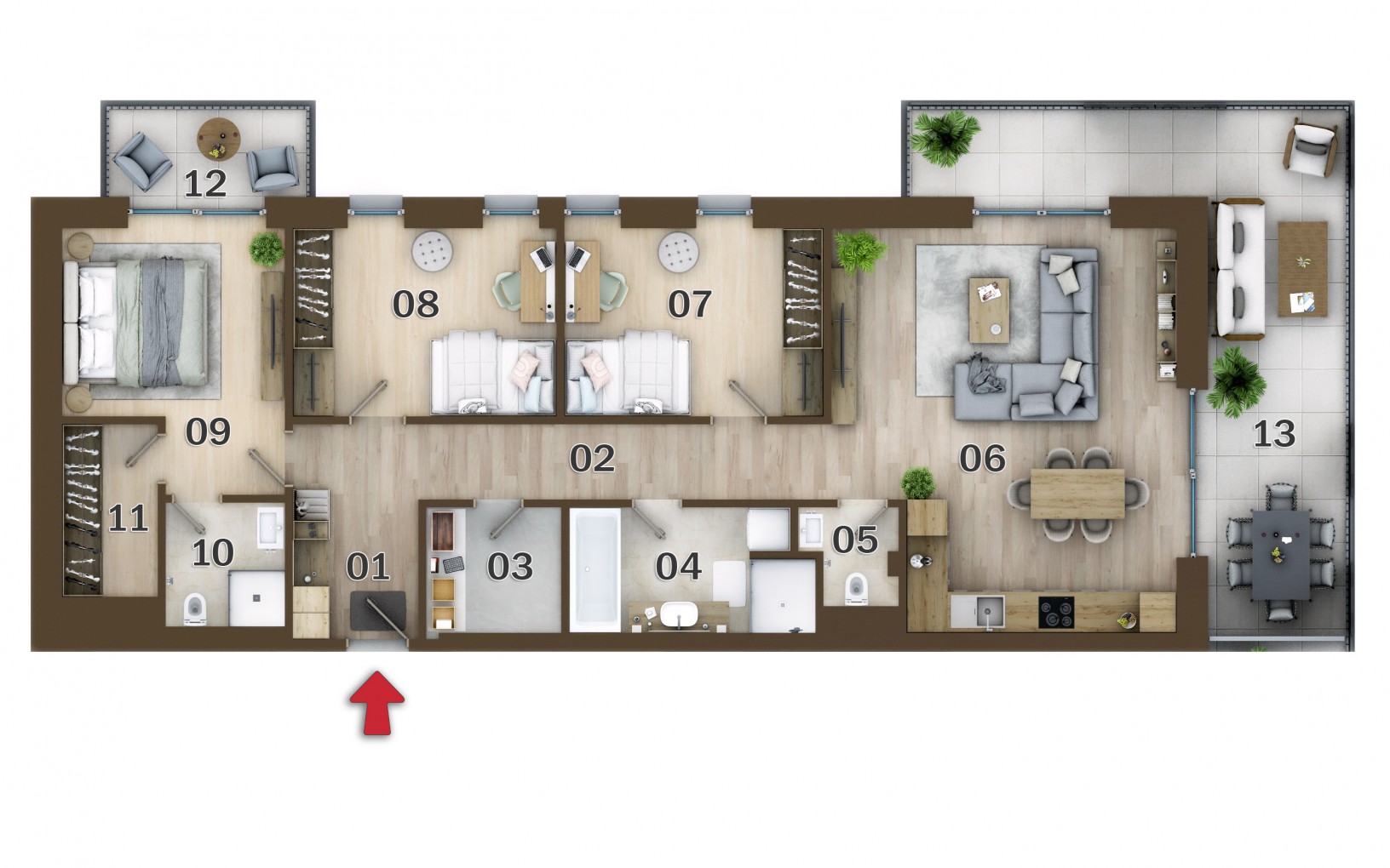 Viva Park - B4 - Pôdorys