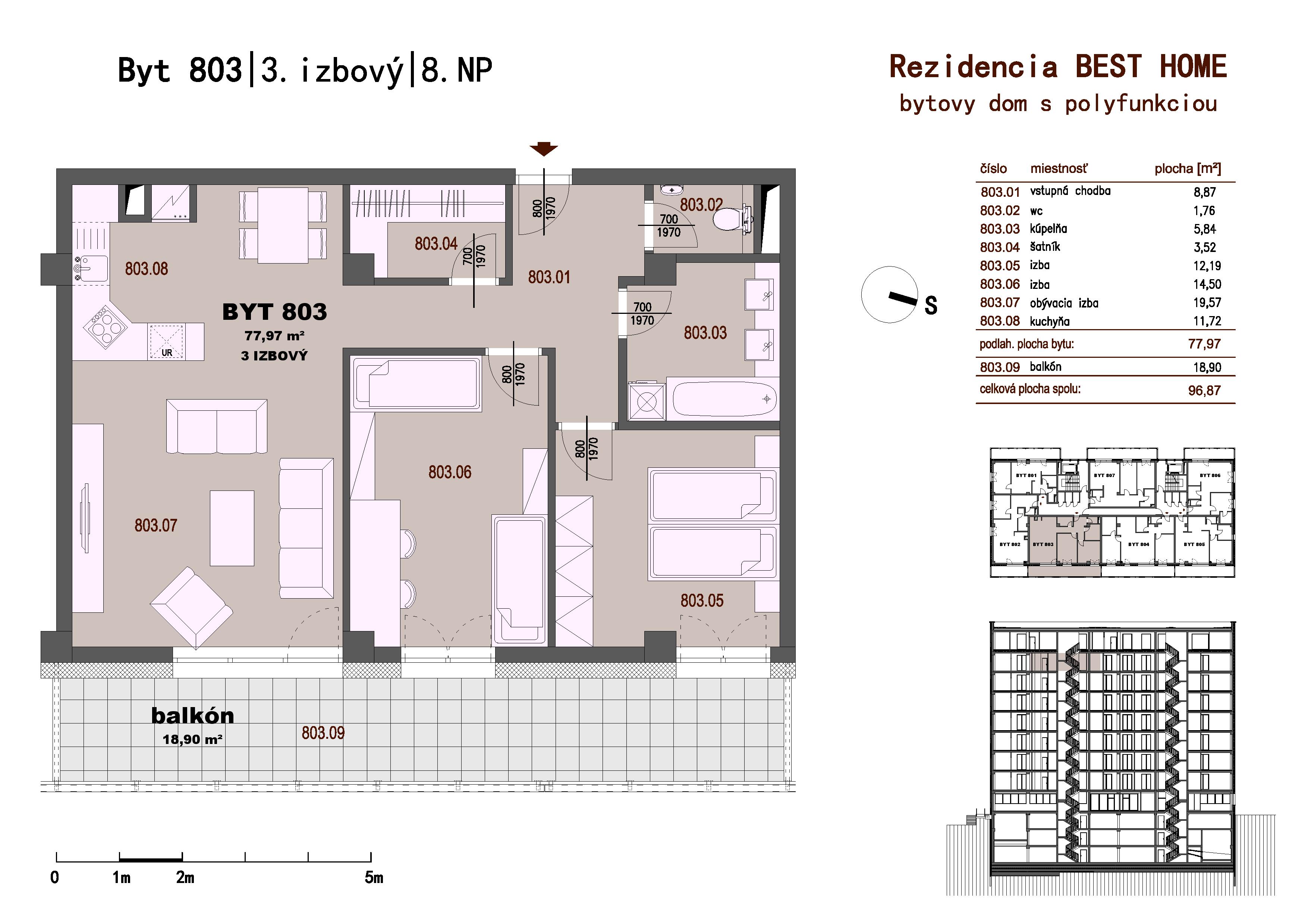 Best Home - 803 - Pôdorys