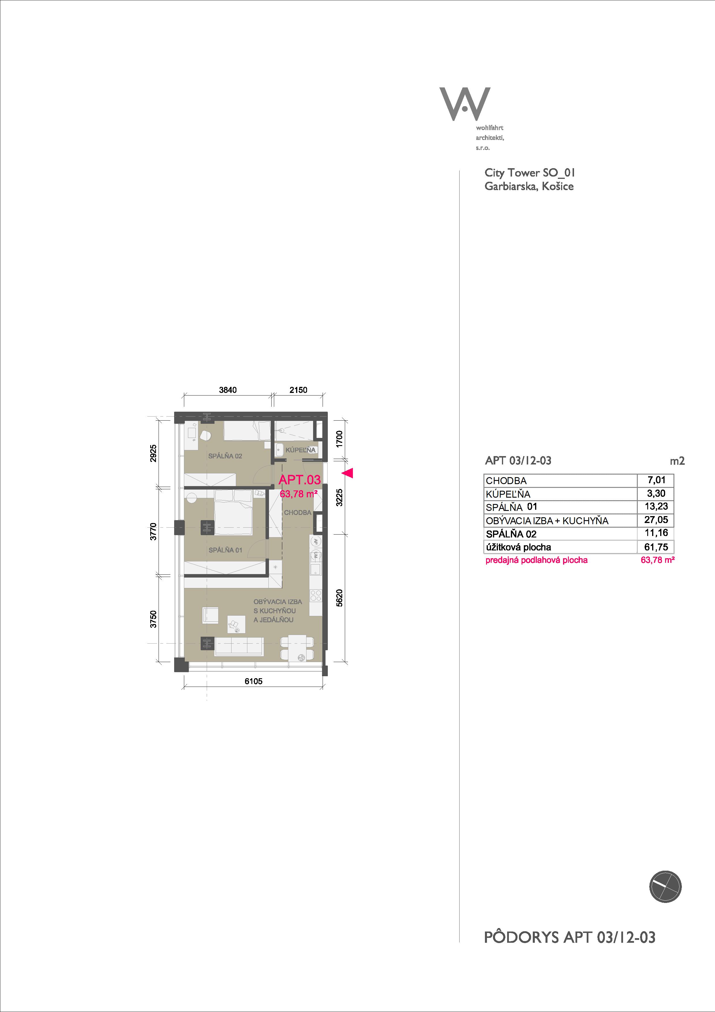 City Tower - 4.03 - Pôdorys