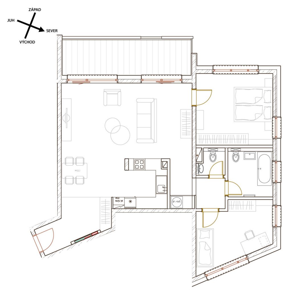 Nesthome - D.2 - Pôdorys