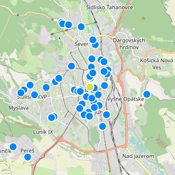 Rezidencia Moyzesova - map