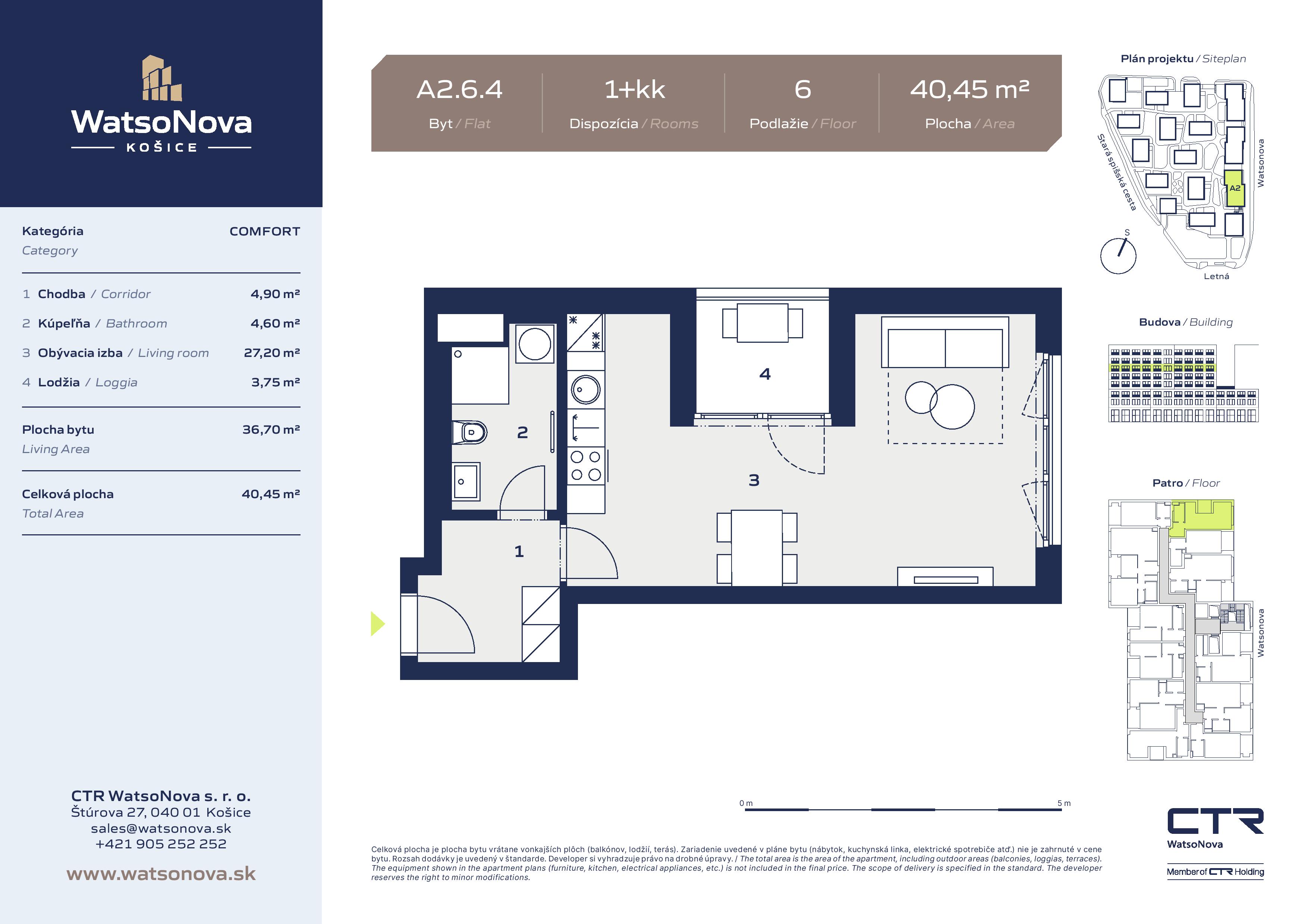 WatsoNova - A2.6.4 - Pôdorys