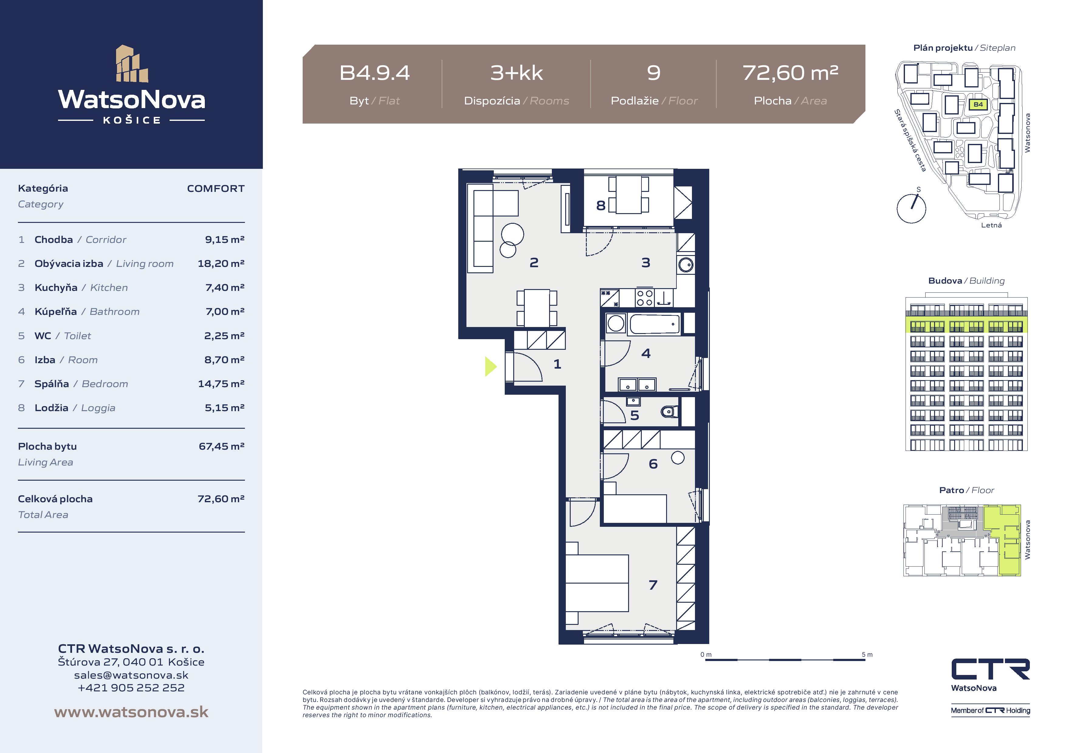 WatsoNova - B4.9.4 - Pôdorys