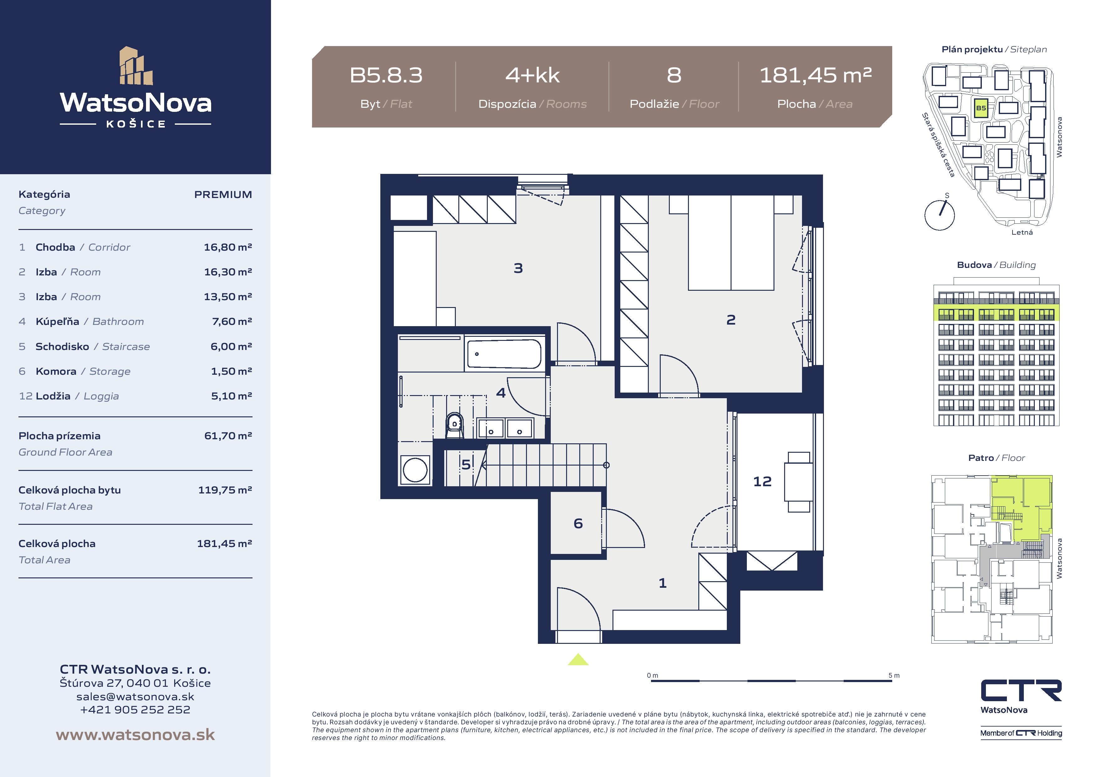WatsoNova - B5.8.3 - Pôdorys