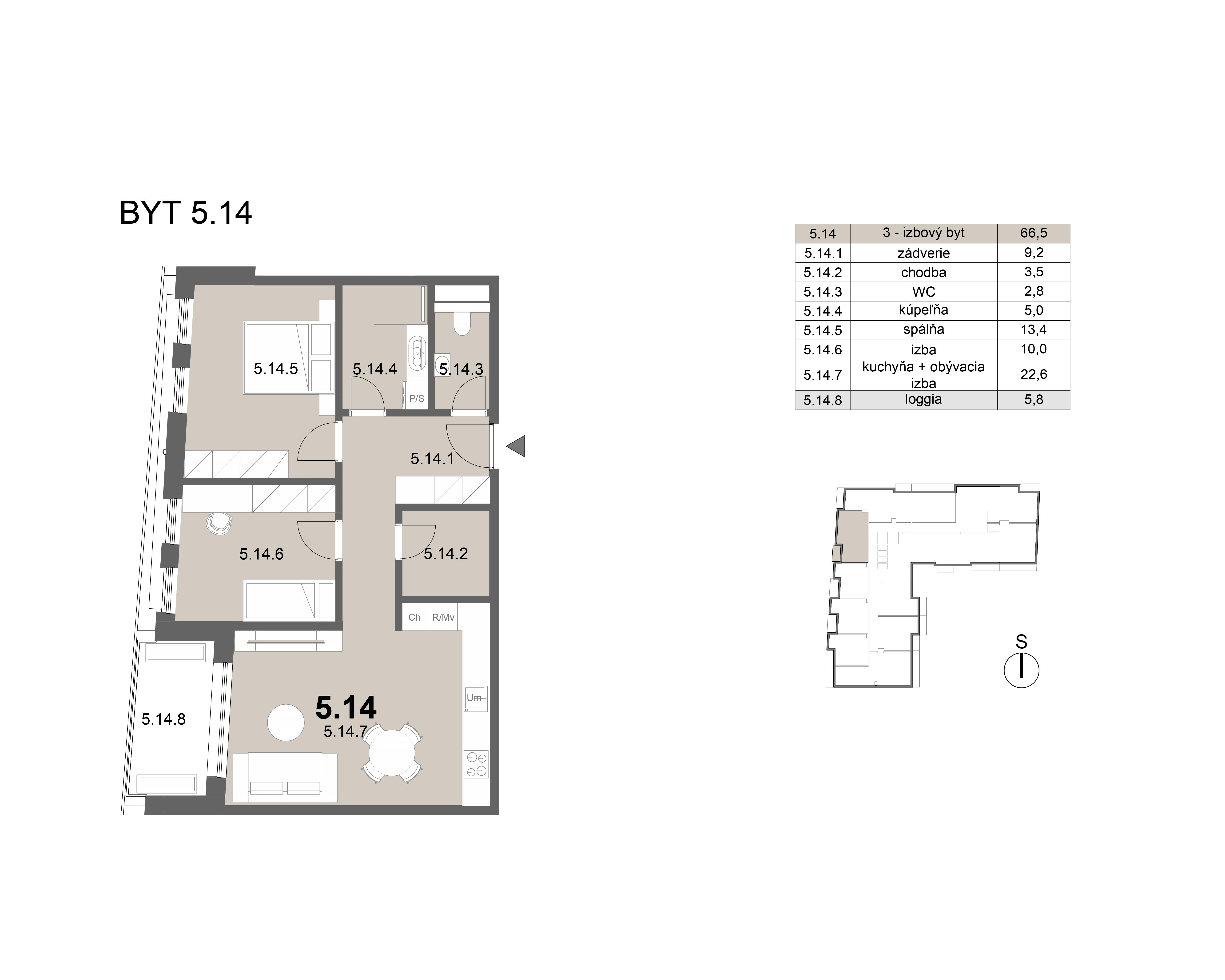 Zion residence - 5.14 - Pôdorys