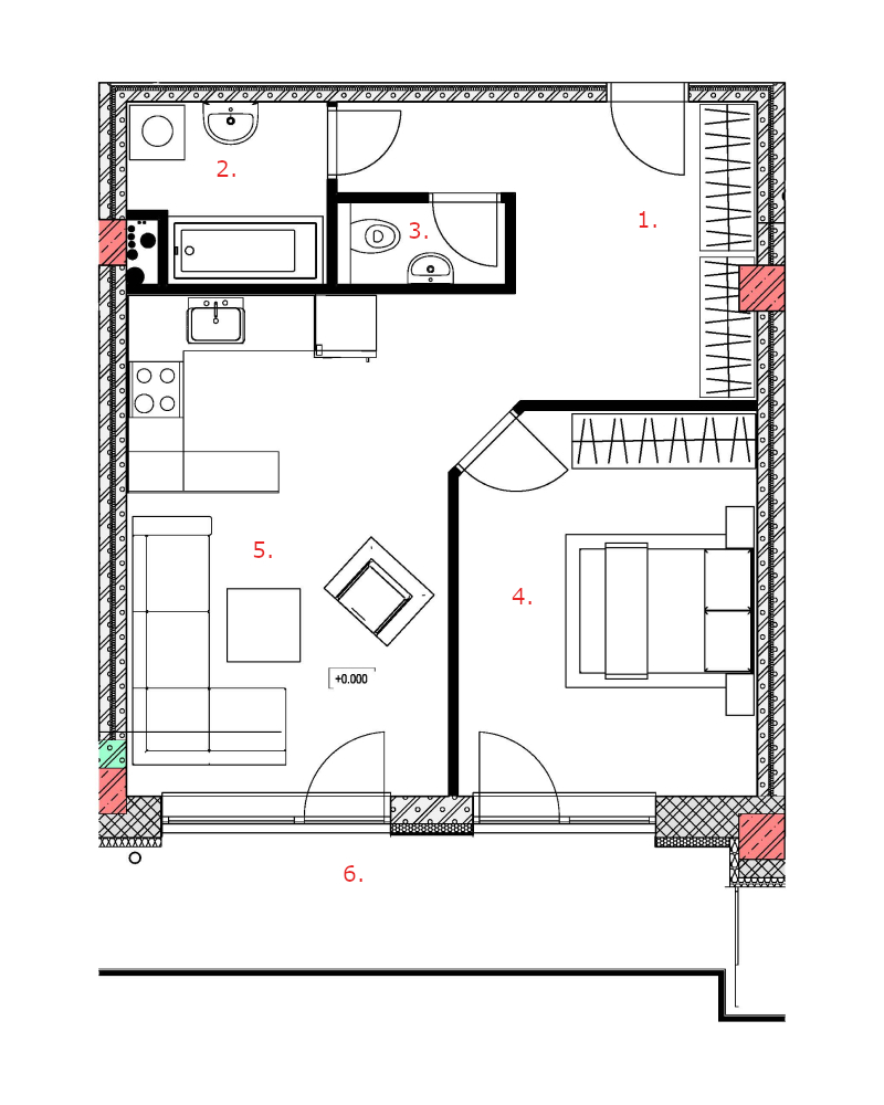 Galandov majer - V10.1.2 - Pôdorys