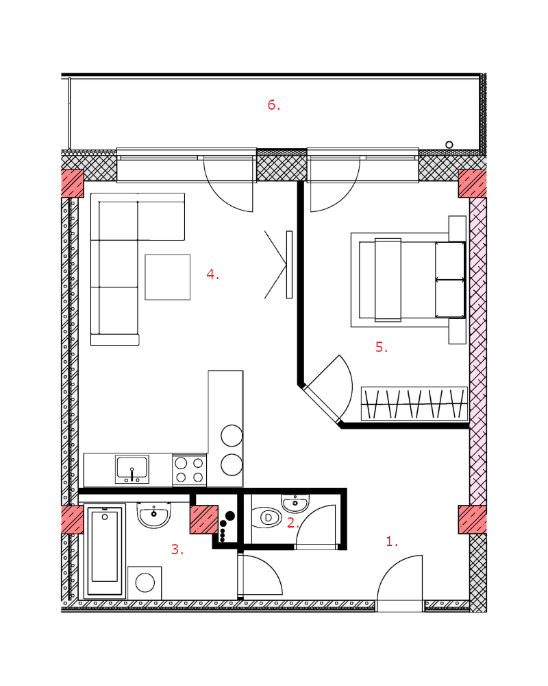 Galandov majer - V28.3.2 - Pôdorys