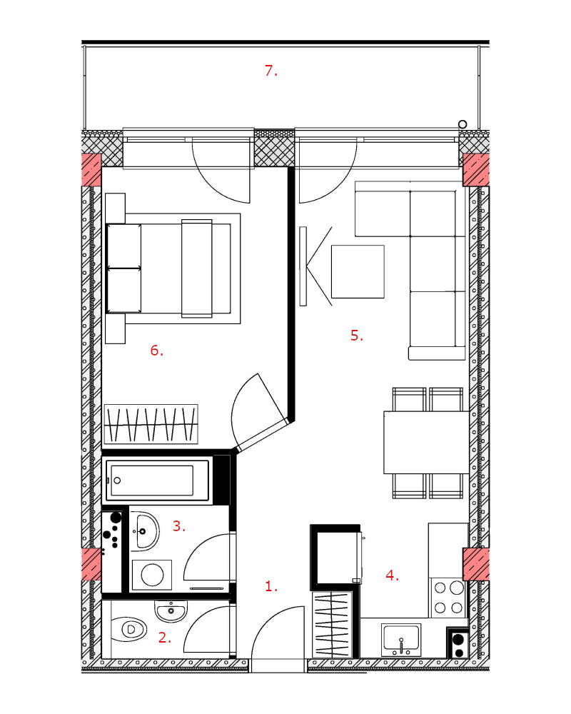 Galandov majer - V39.4.2 - Pôdorys