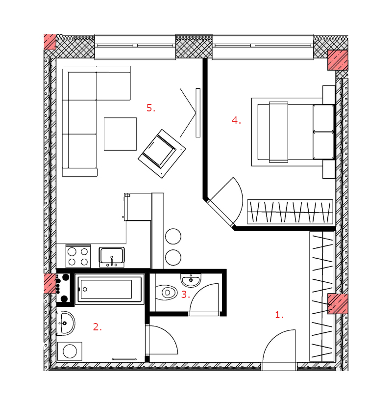 Galandov majer - V6.1.2 - Pôdorys