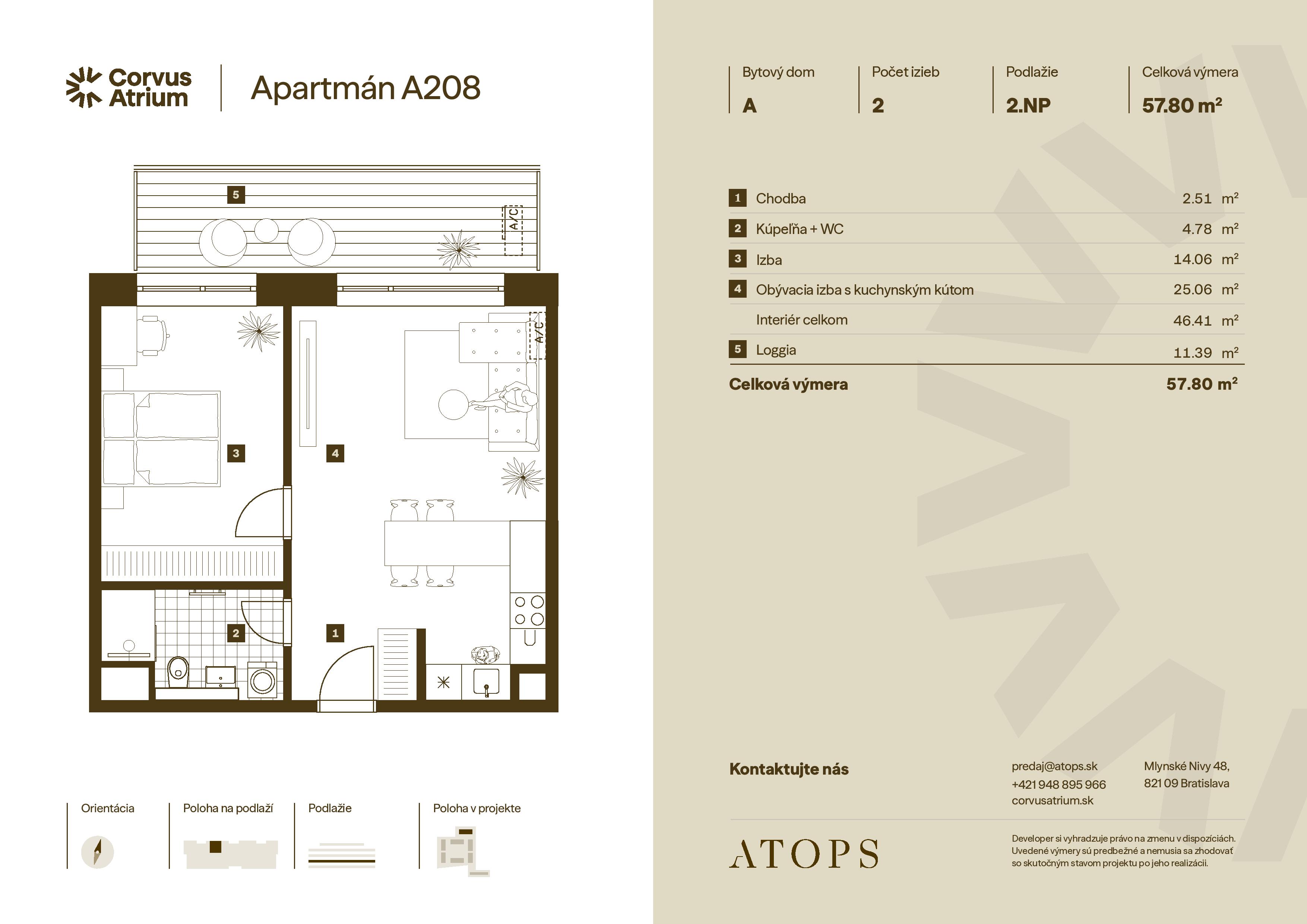 Corvus Malacky - A208 - Pôdorys