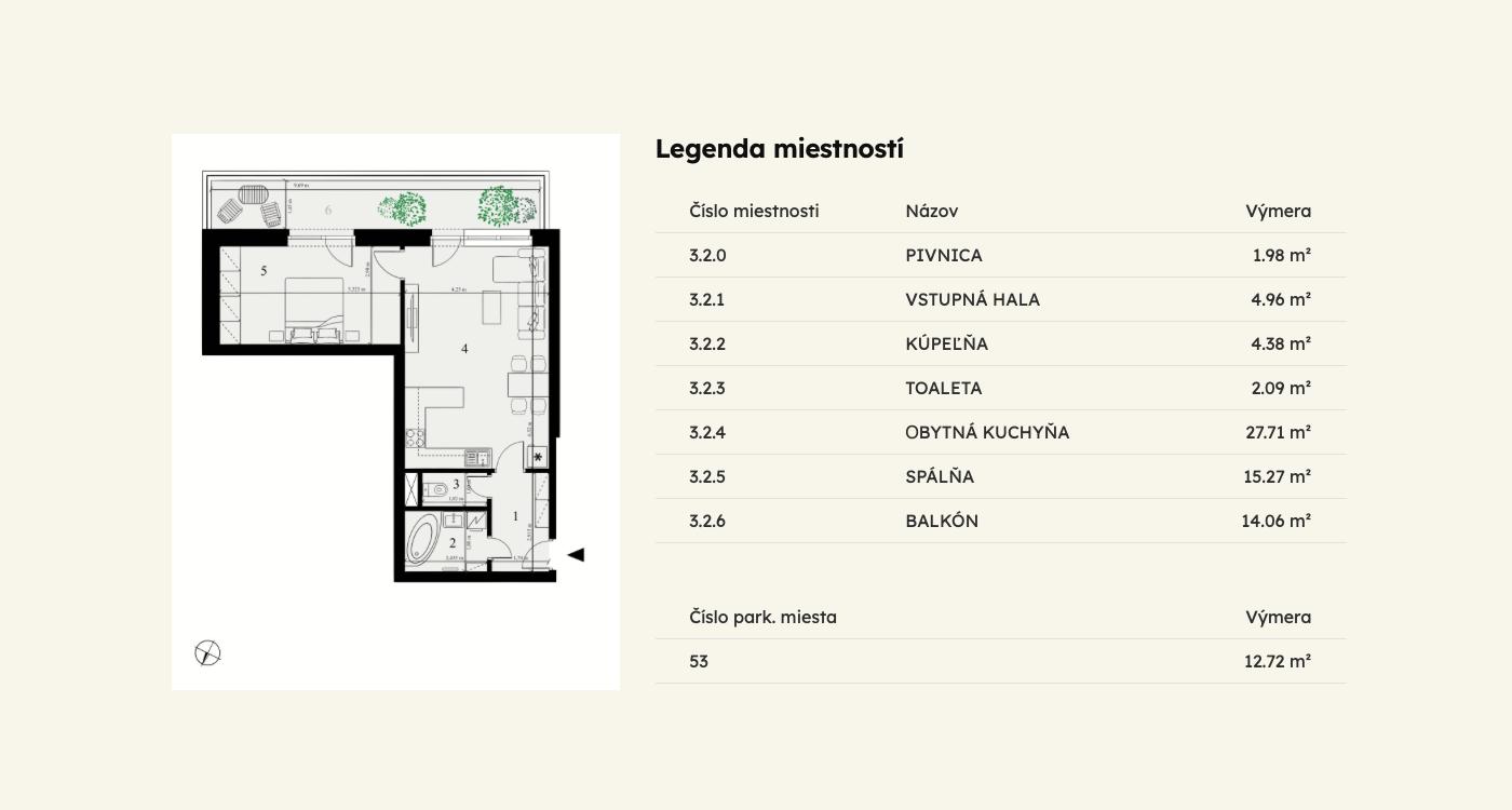 Selanky - B-3.2 - Pôdorys