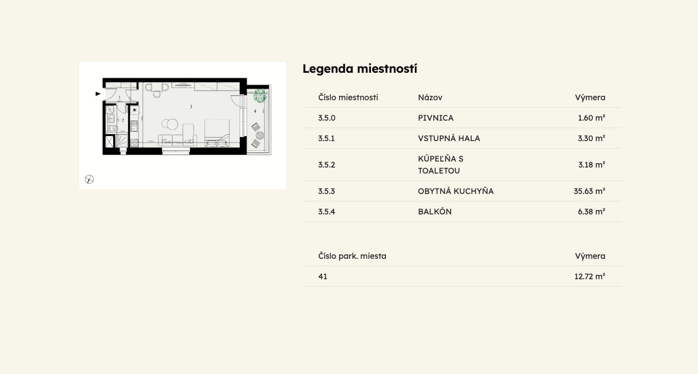 Selanky - B-3.5 - Pôdorys