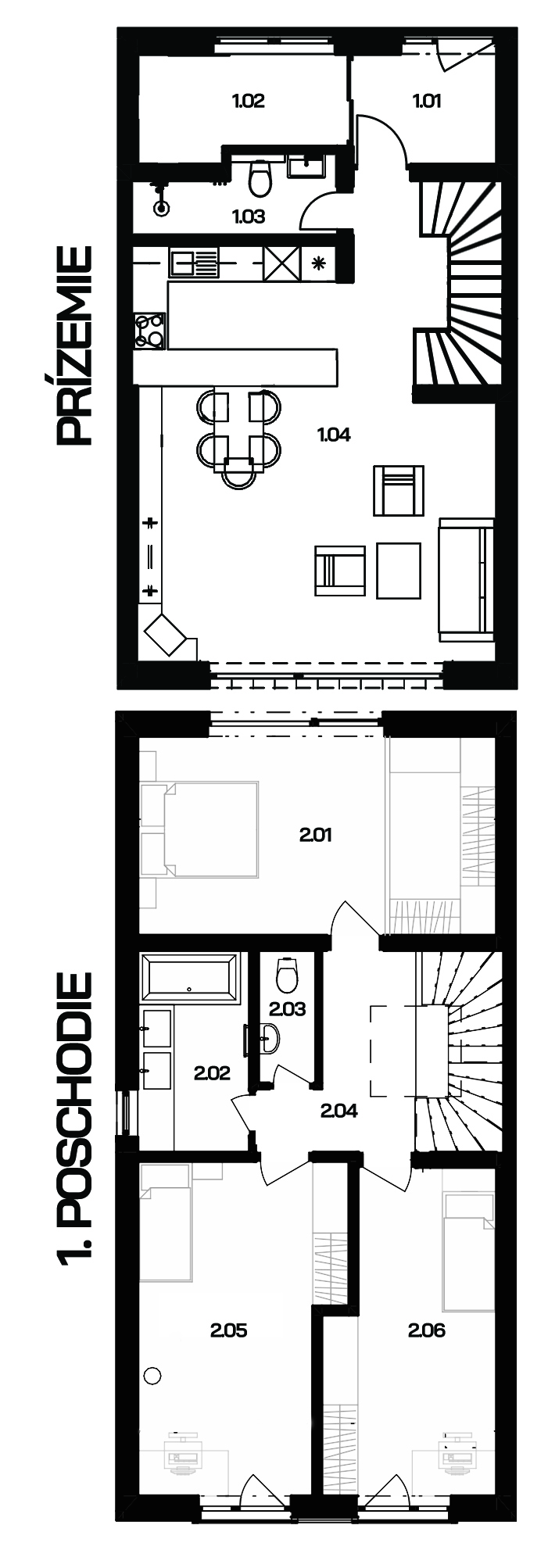 Brokoffova residence - B07 - Pôdorys