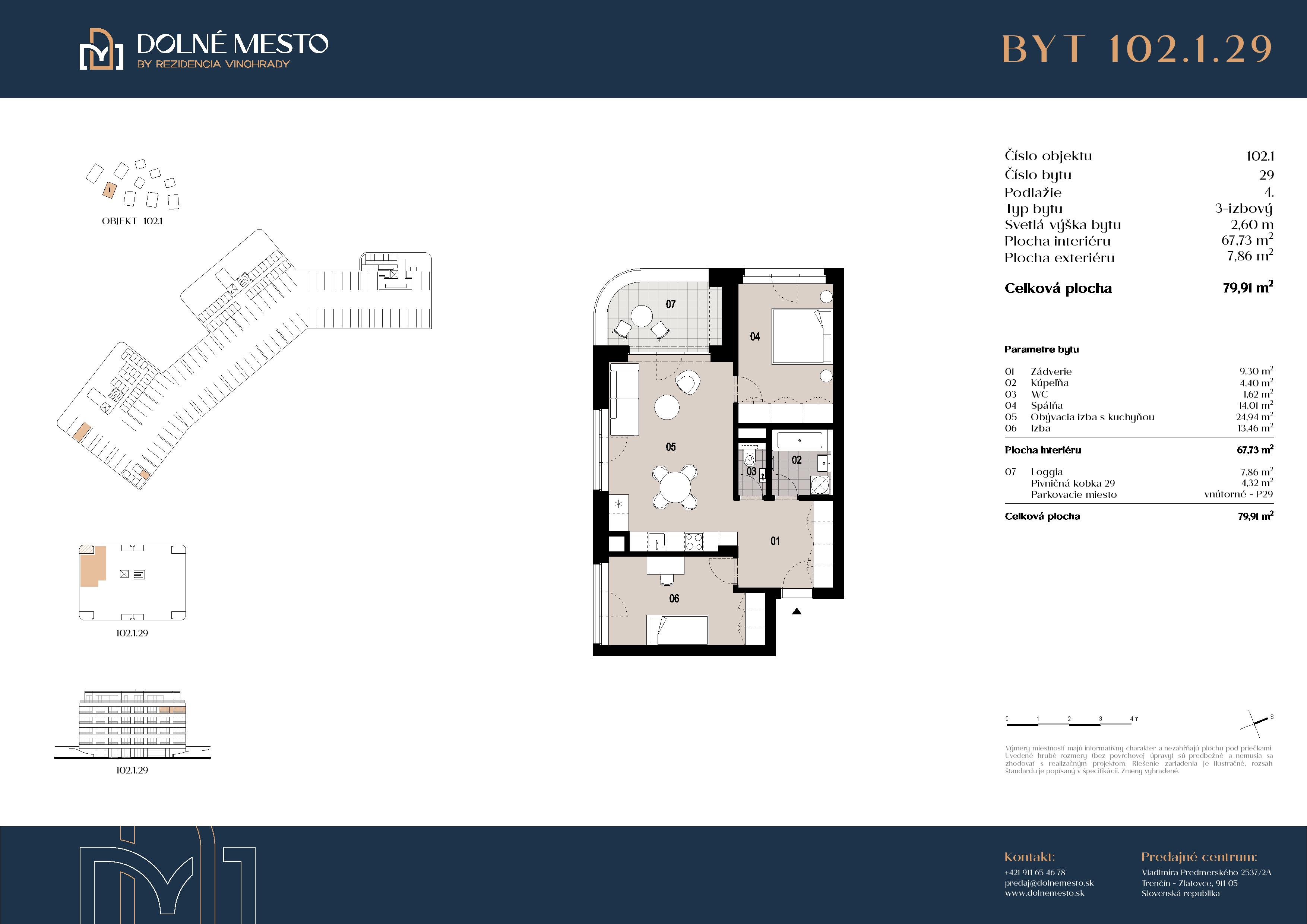 Dolné mesto - 102.1.29 - Pôdorys