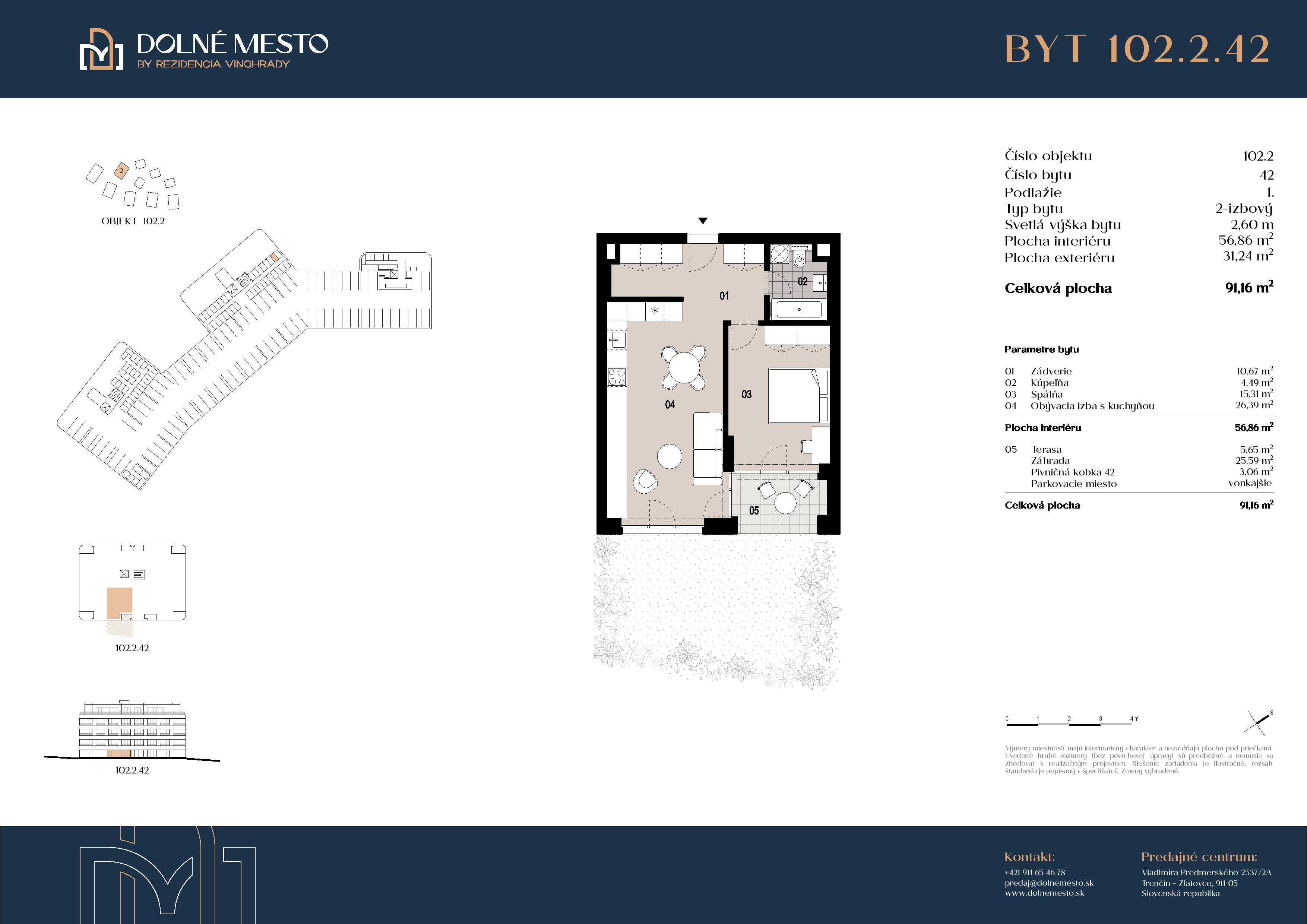 Dolné mesto - 102.2.42 - Pôdorys