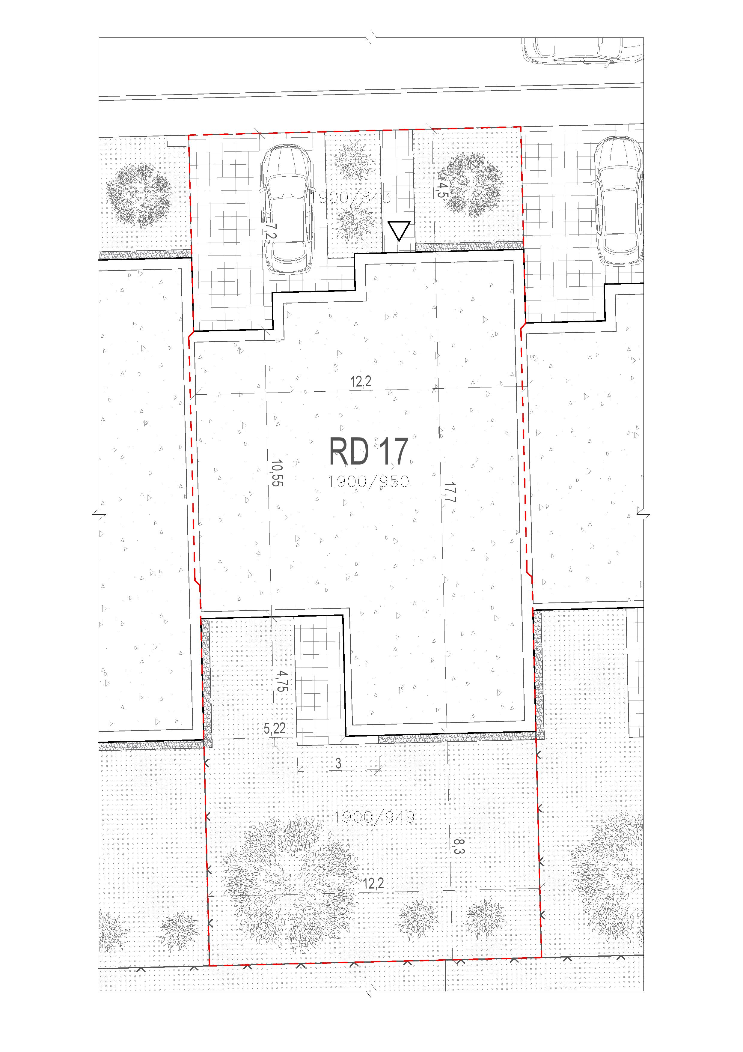 Silvánska - RD 17 V2 - Pôdorys