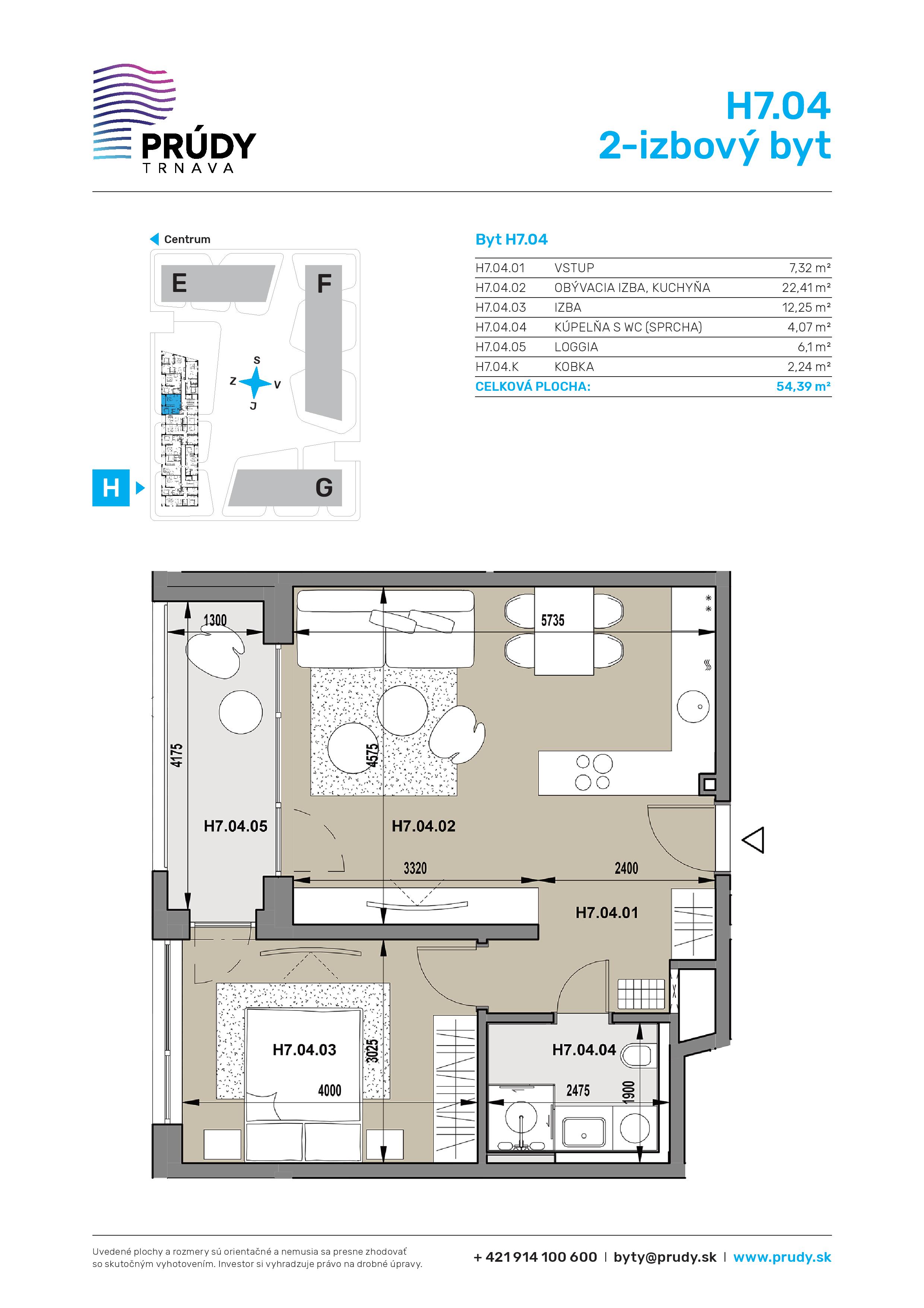 Prúdy Trnava - H7.04 - Pôdorys