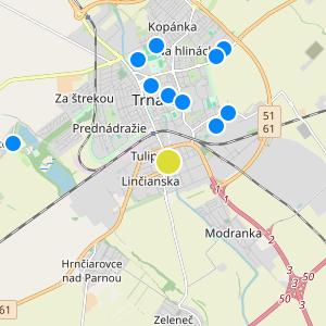 Rezidencia Zelenečská - map