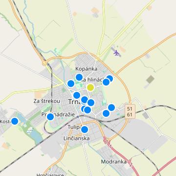 Rezidencia Zelený Dvor - map